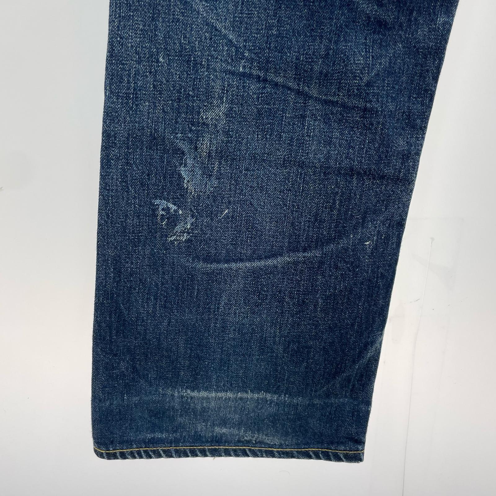 デニムパンツ 22501 W32 32 ネイビー
