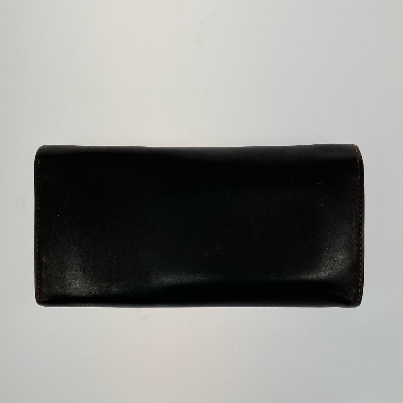 長財布 WILD SWANS 旧ロゴ WAVE 長財布 チョコ 茶 ブラウン