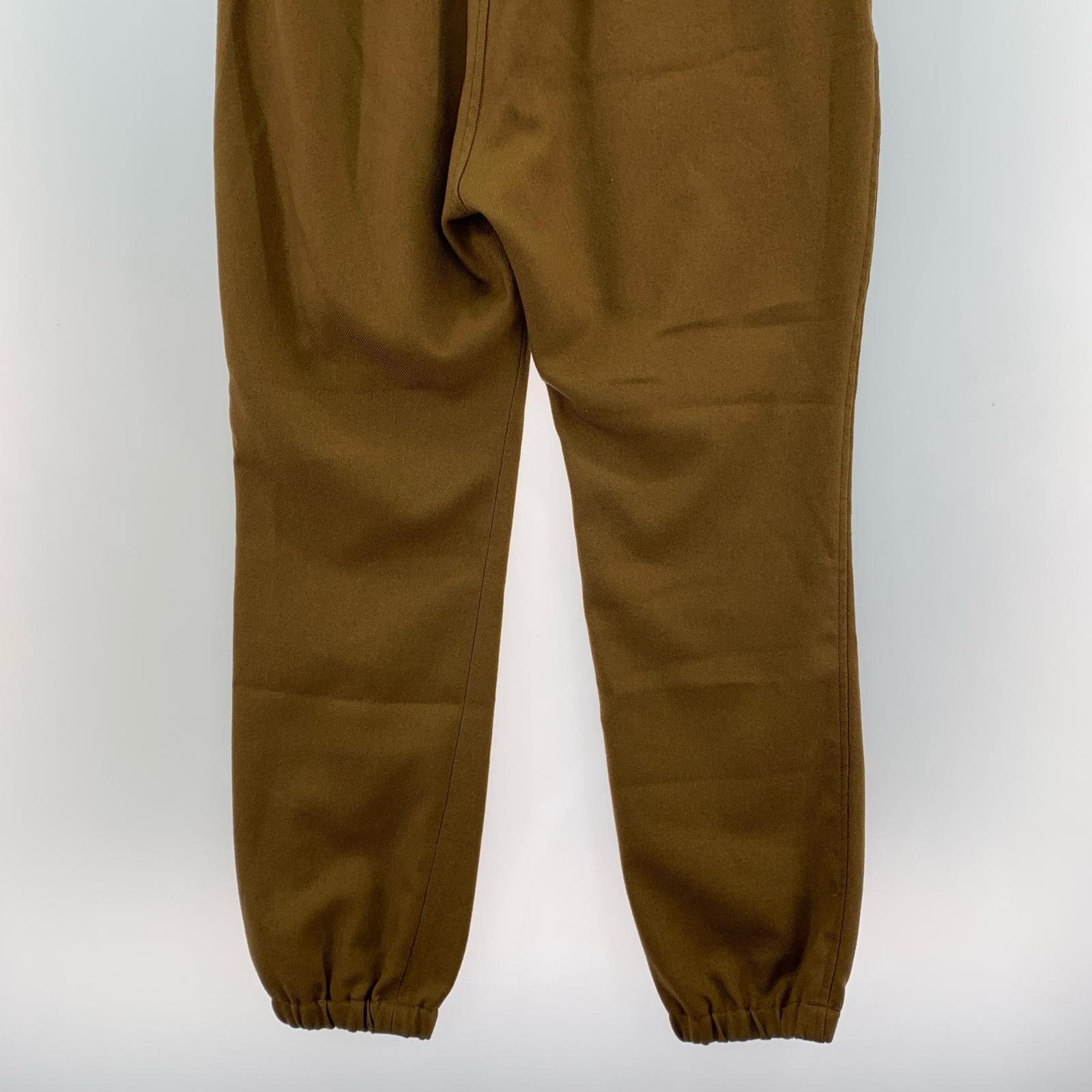 パンツ WOOLLY TWILL ADAM EASY RIB PANTS 茶 (L) L ブラウン