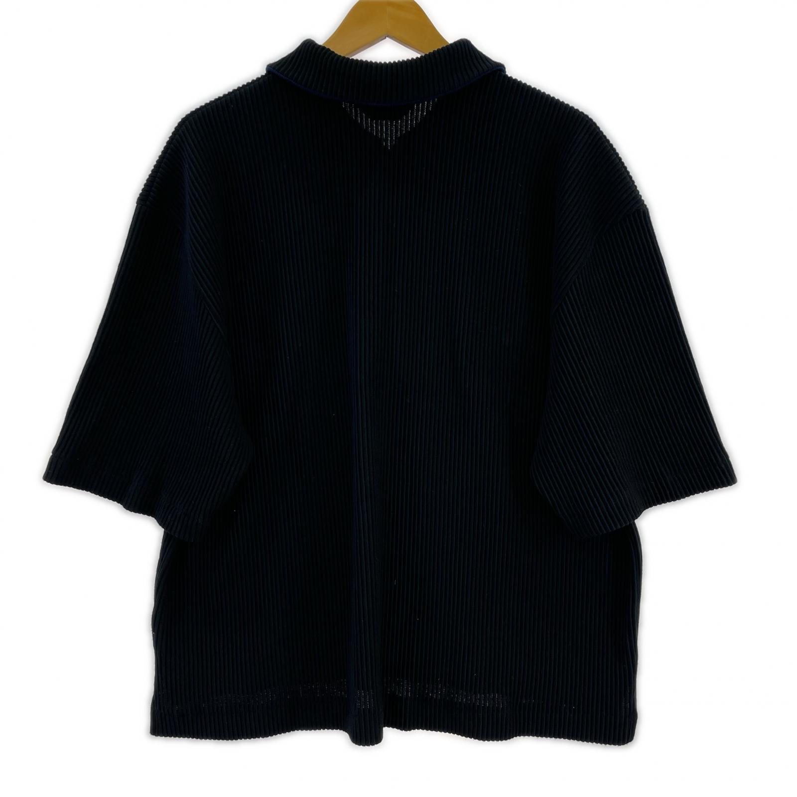 半袖Tシャツ Jieda RIPPLE OVER POLO SHIRT Jie-21S-CT06 紺 (1) 1 ネイビー