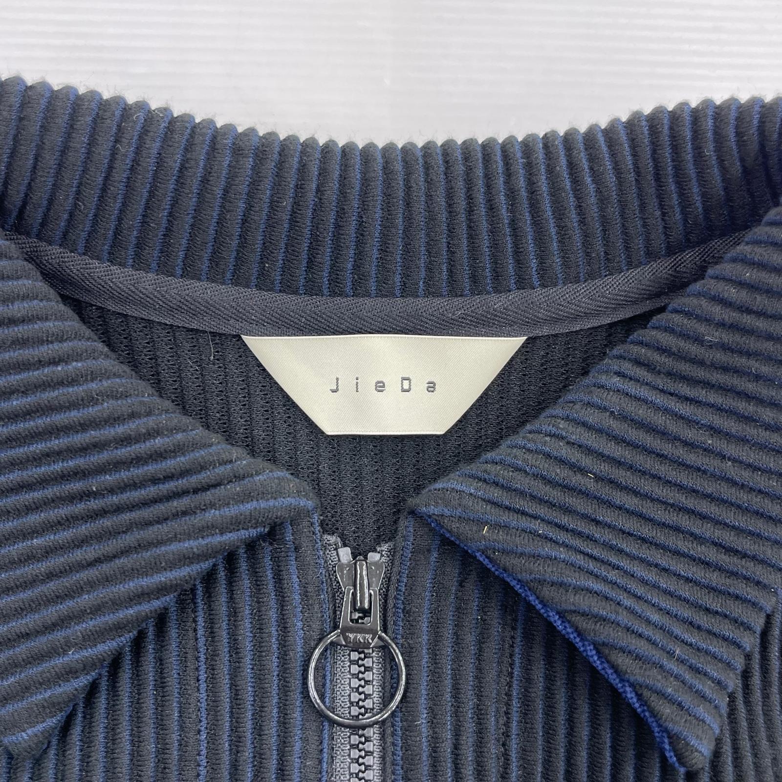 半袖Tシャツ Jieda RIPPLE OVER POLO SHIRT Jie-21S-CT06 紺 (1) 1 ネイビー
