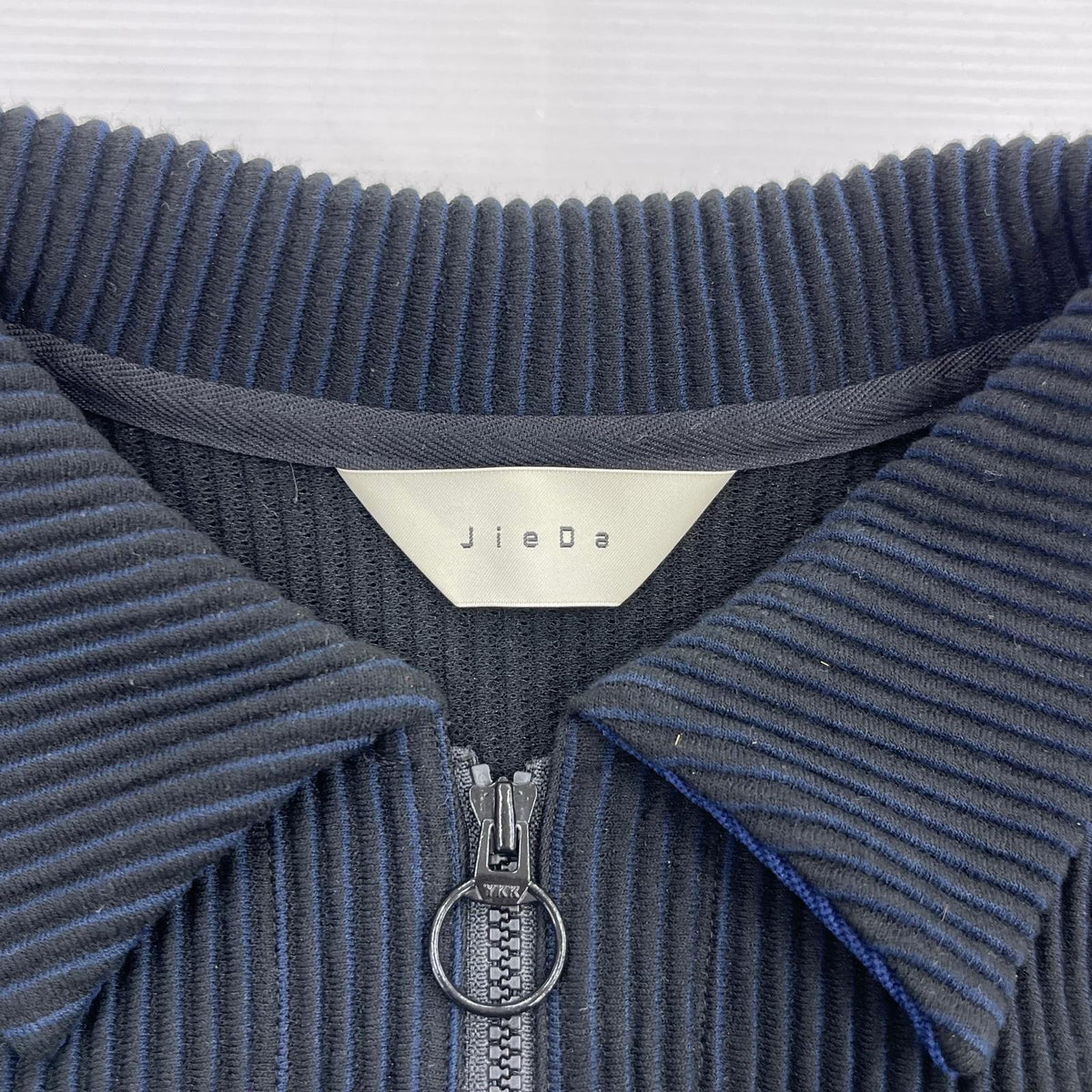 半袖Tシャツ Jieda RIPPLE OVER POLO SHIRT Jie-21S-CT06 紺 (1) 1 ネイビー