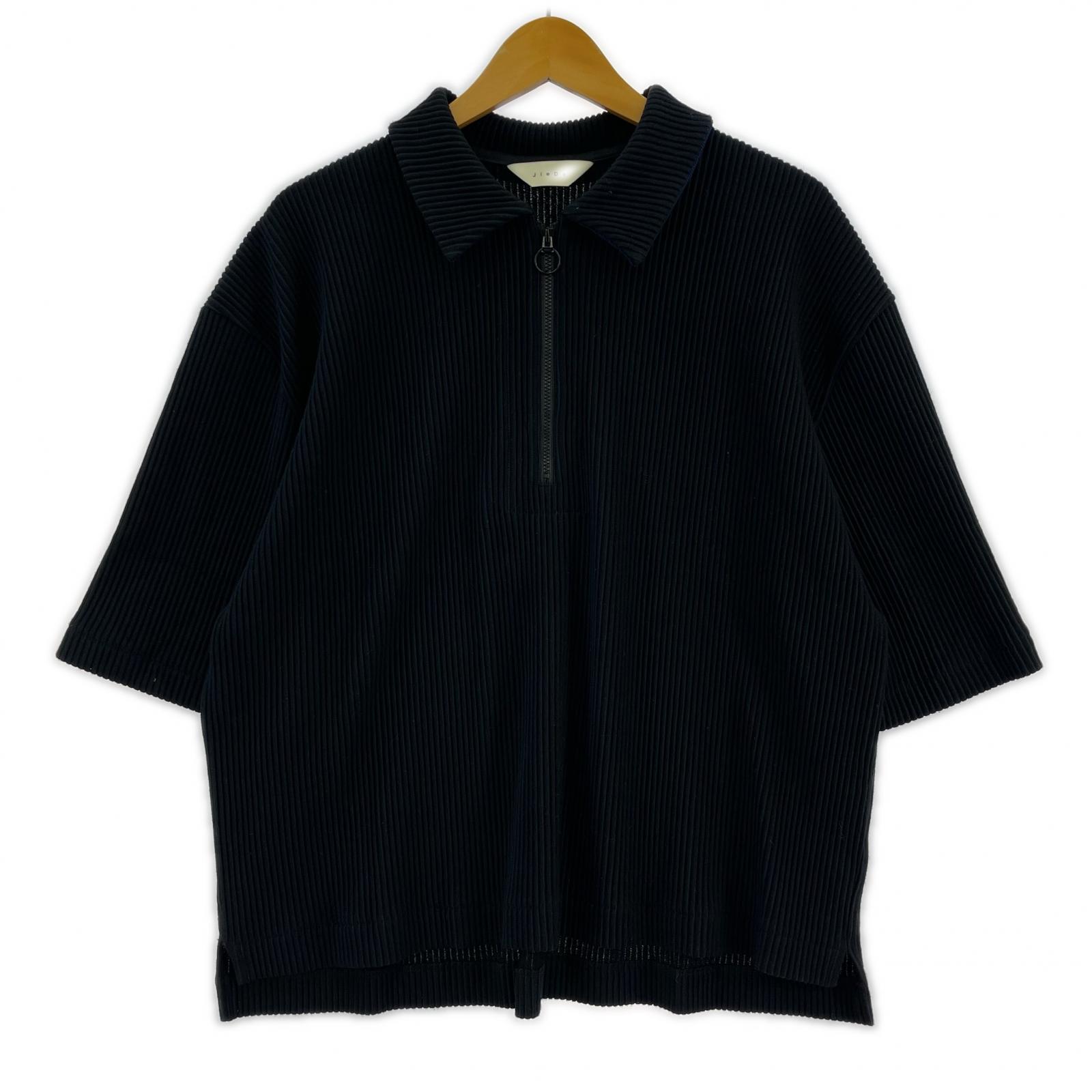 半袖Tシャツ Jieda RIPPLE OVER POLO SHIRT Jie-21S-CT06 紺 (1) 1 ネイビー