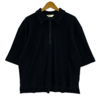 半袖Tシャツ Jieda RIPPLE OVER POLO SHIRT Jie-21S-CT06 紺 (1) 1 ネイビー