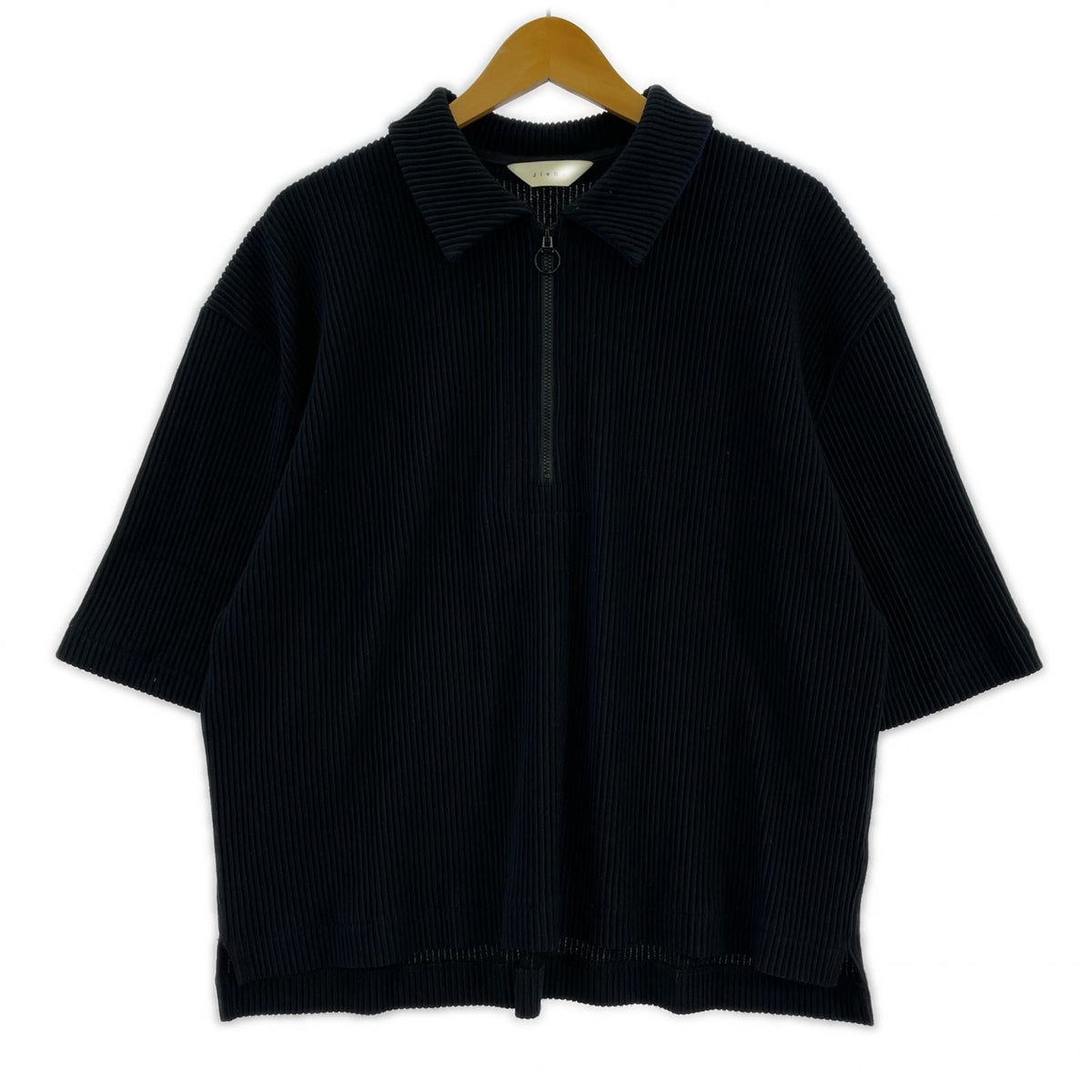 半袖Tシャツ Jieda RIPPLE OVER POLO SHIRT Jie-21S-CT06 紺 (1) 1 ネイビー