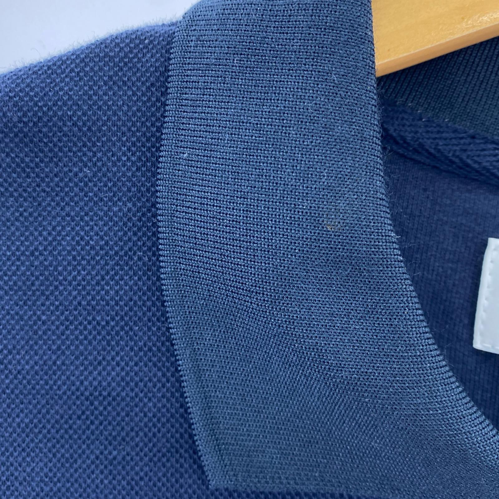 ポロシャツ Acy GS ZIP POLO ACY-24SS-003 紺 (03) ネイビー