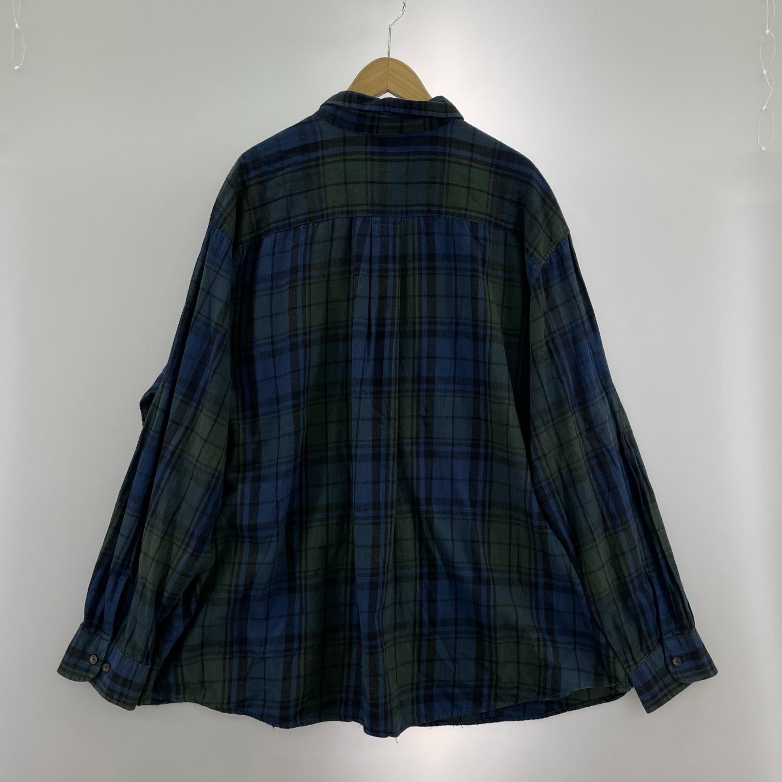 長袖シャツ 00s ST JOHN'S BAY ブラックウォッチ ウールチェックシャツ