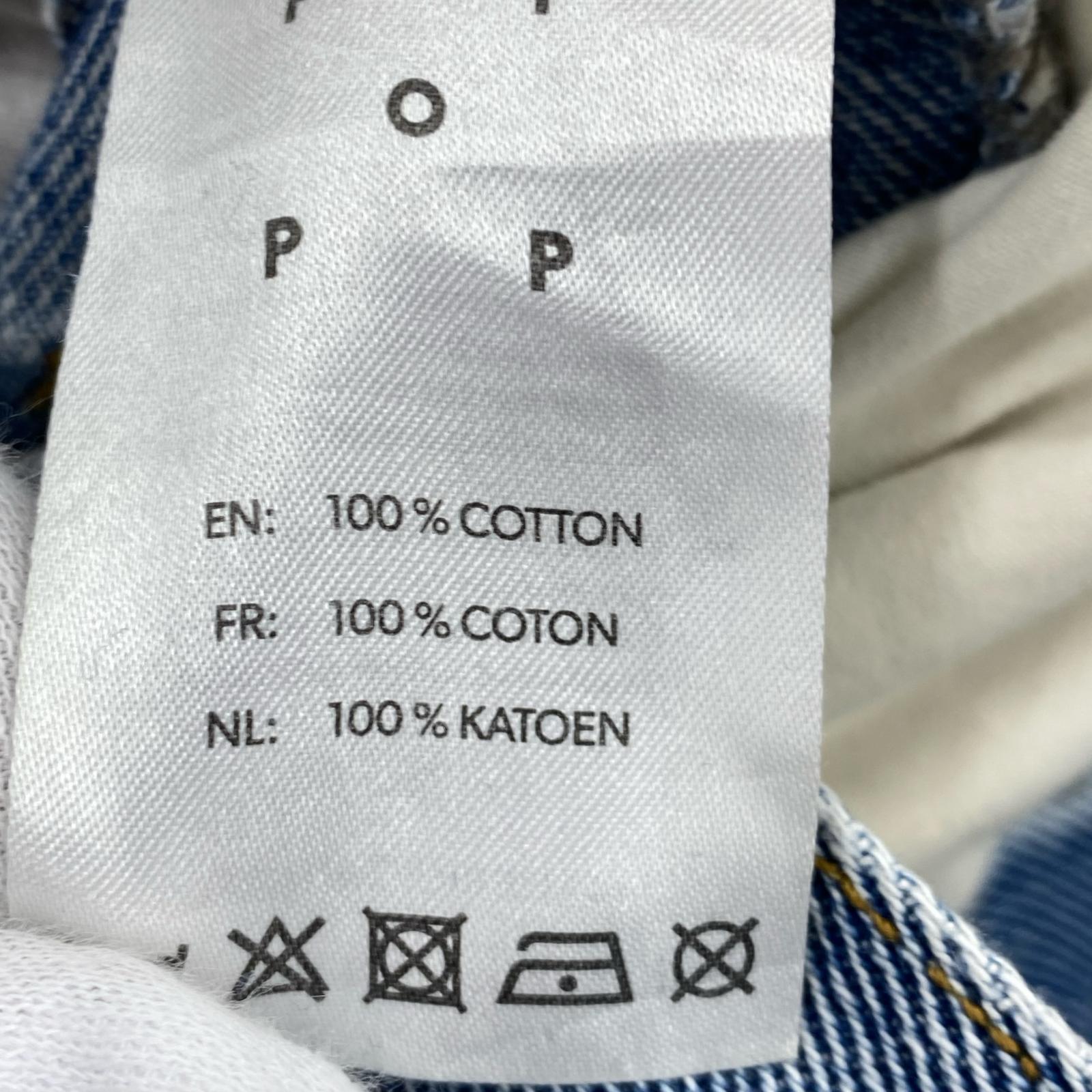 デニムパンツ POP TRADING COMPANY デニムパンツ (M) M ブルー