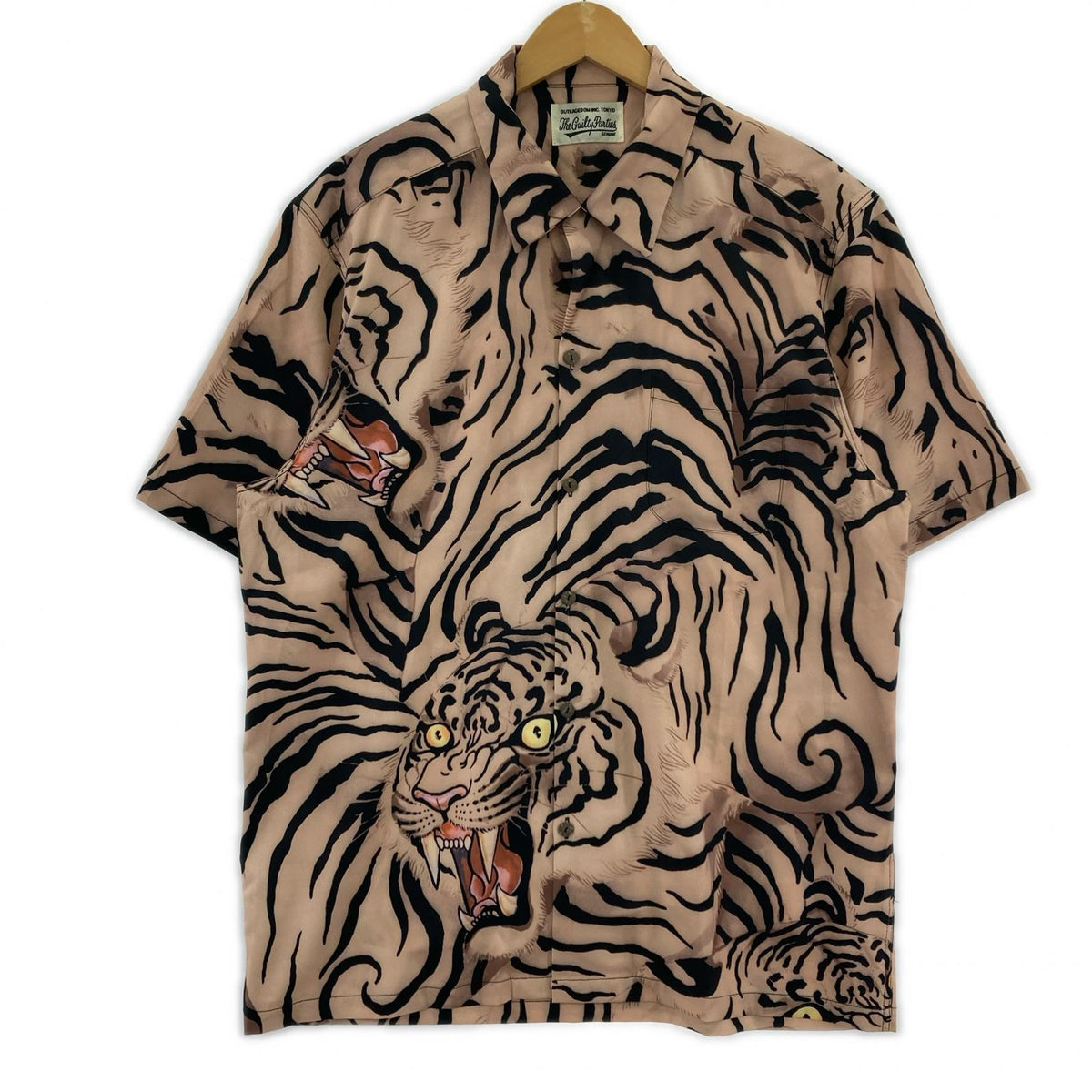 半袖シャツ 21SS/×TIM LEHI/虎柄 M