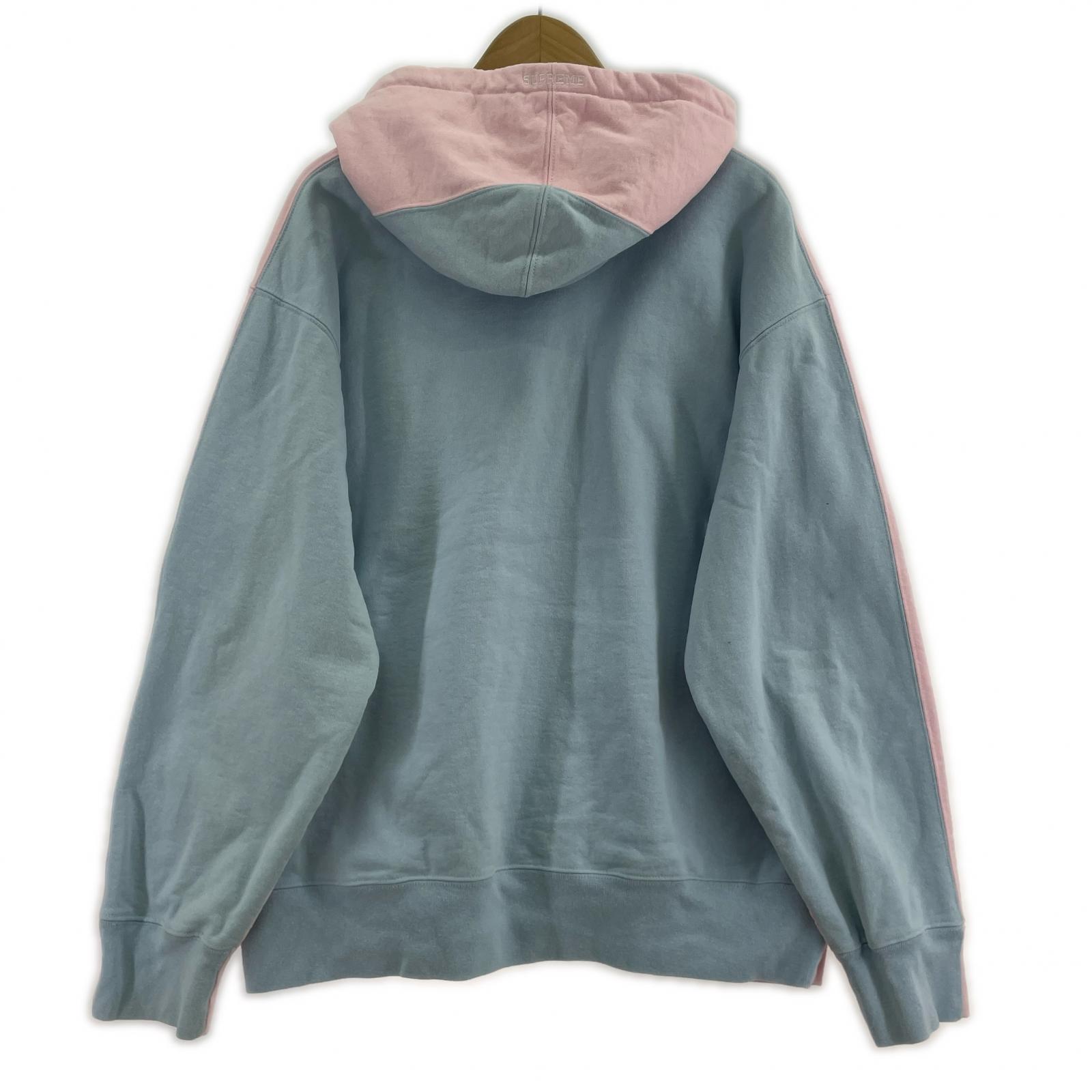 パーカー S LOGO SPLIT HOODED SWEATSHIRT