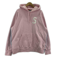 パーカー S LOGO SPLIT HOODED SWEATSHIRT