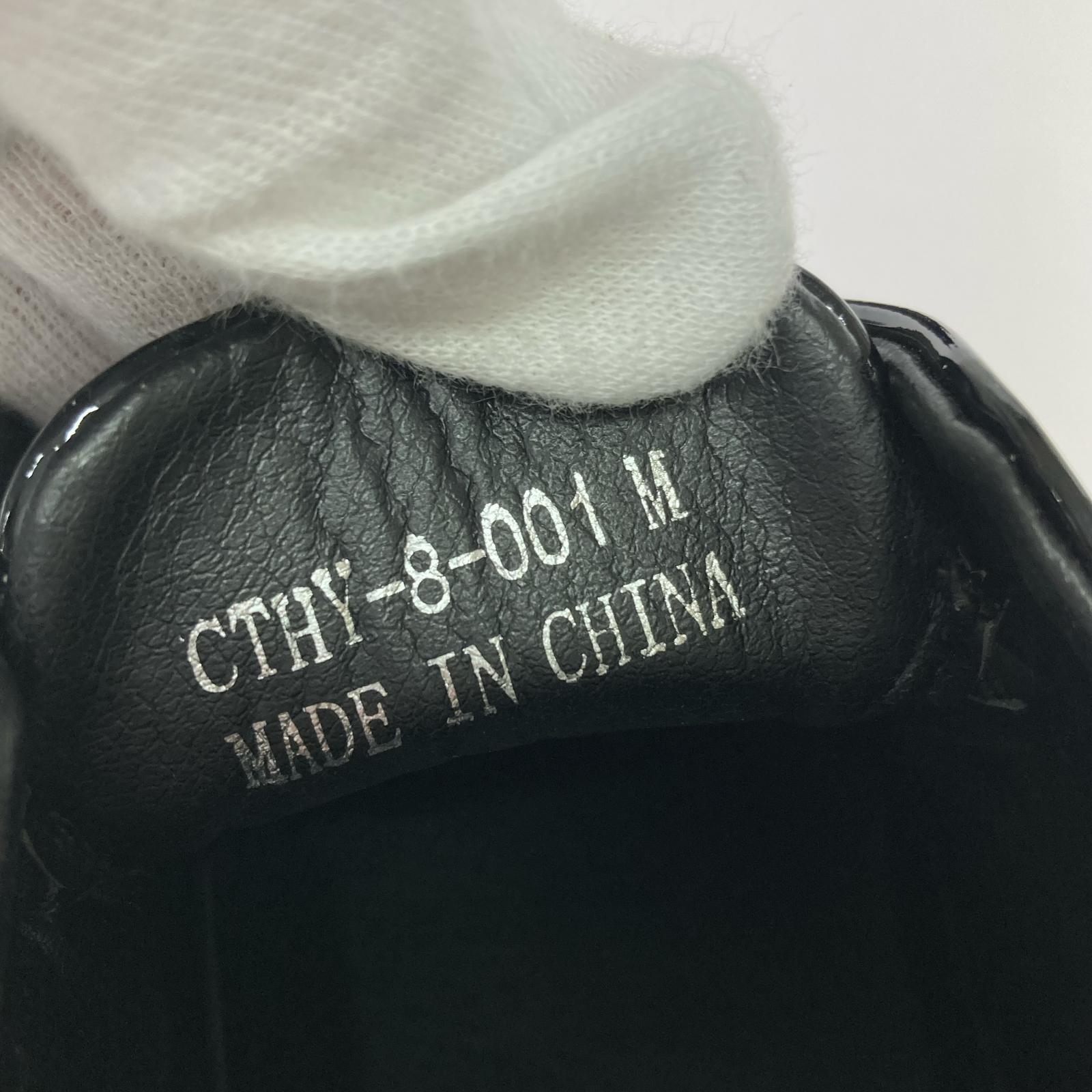 シューズ CTHY エナメルシューズ 黒 M M ブラック