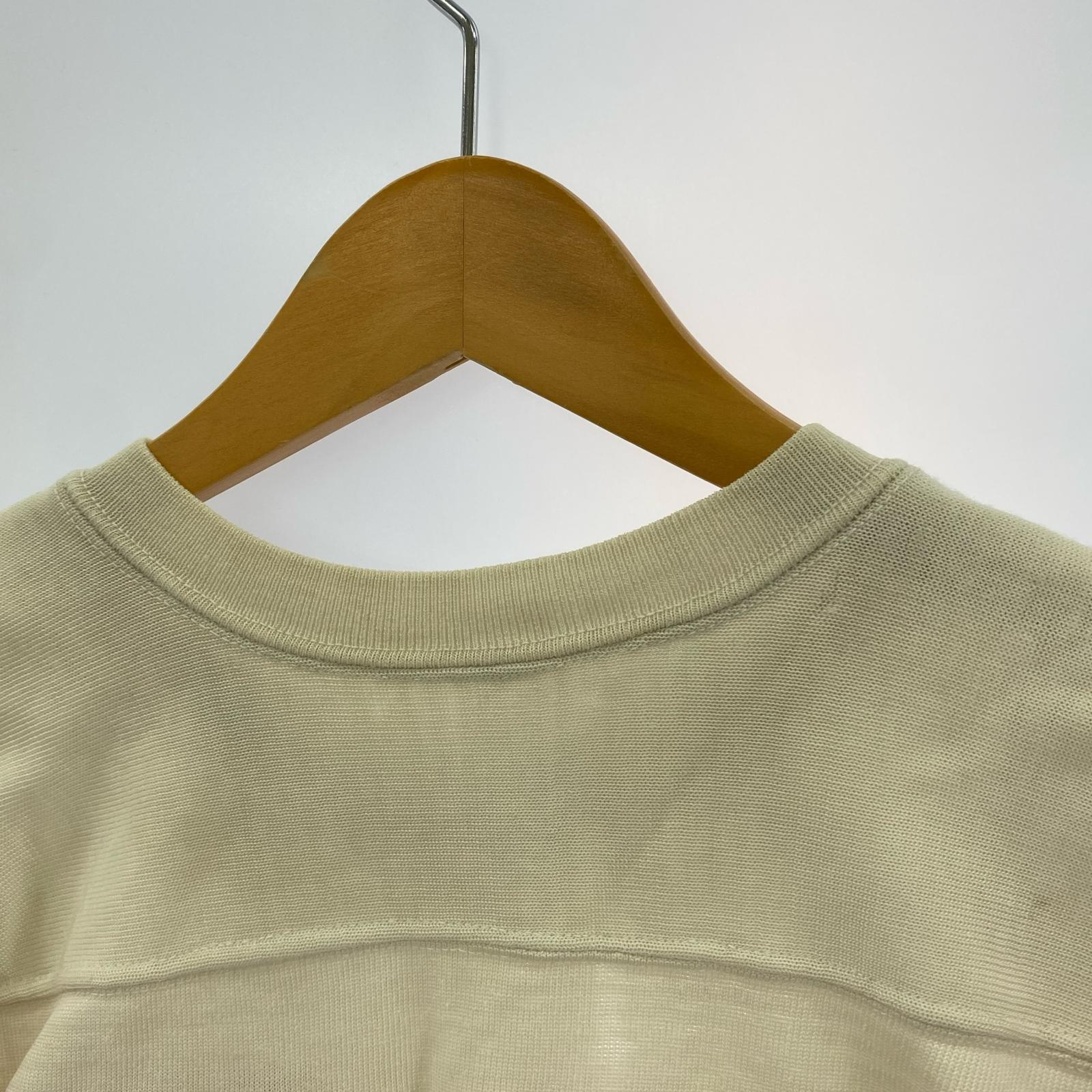 半袖Tシャツ 50s頃 フットボールT ホワイト ボロ