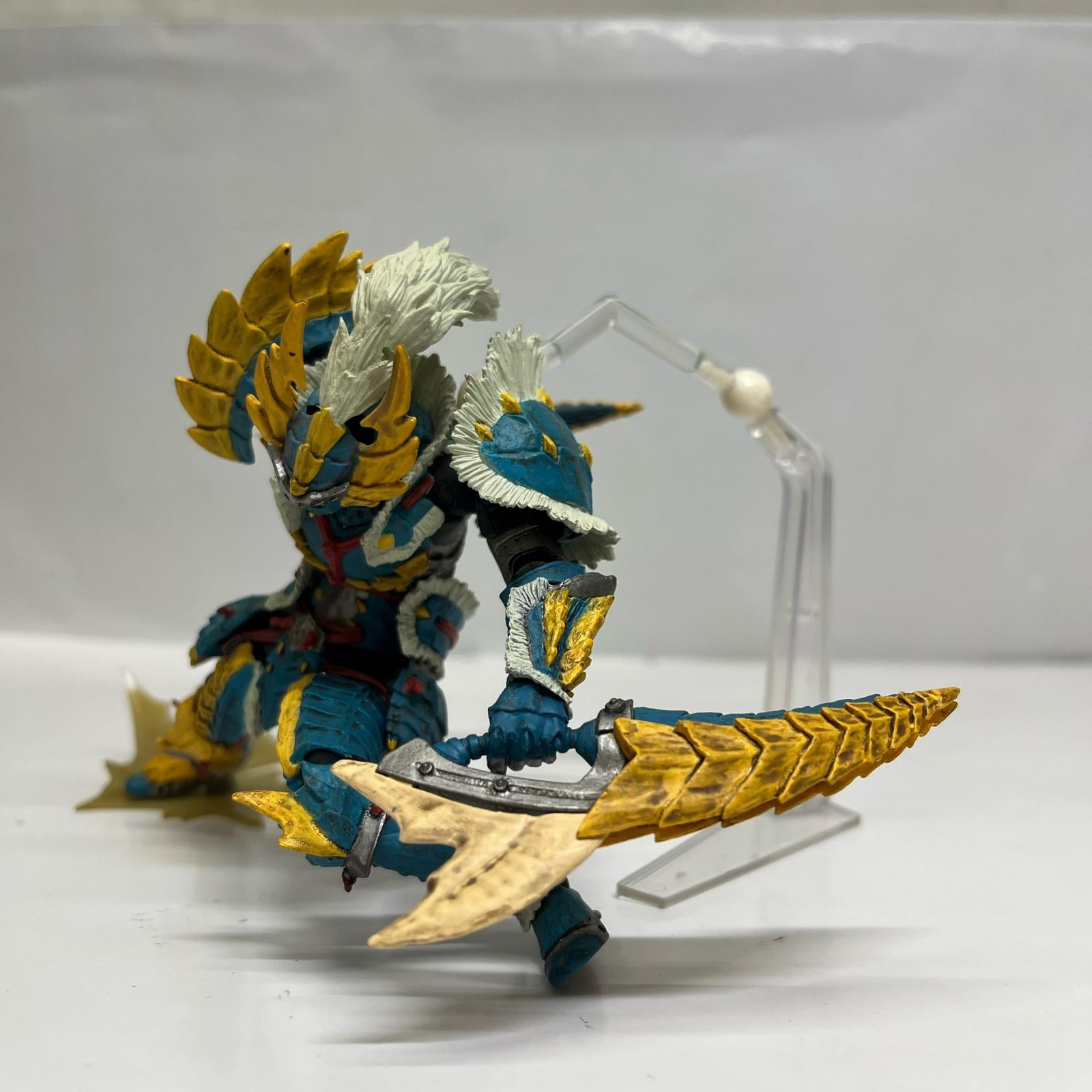 モンハン リボルテックヤマグチ No.133 ハンター男剣士 ジンオウシリーズ モンスターハンター 海洋堂 フィギュア/グッズ