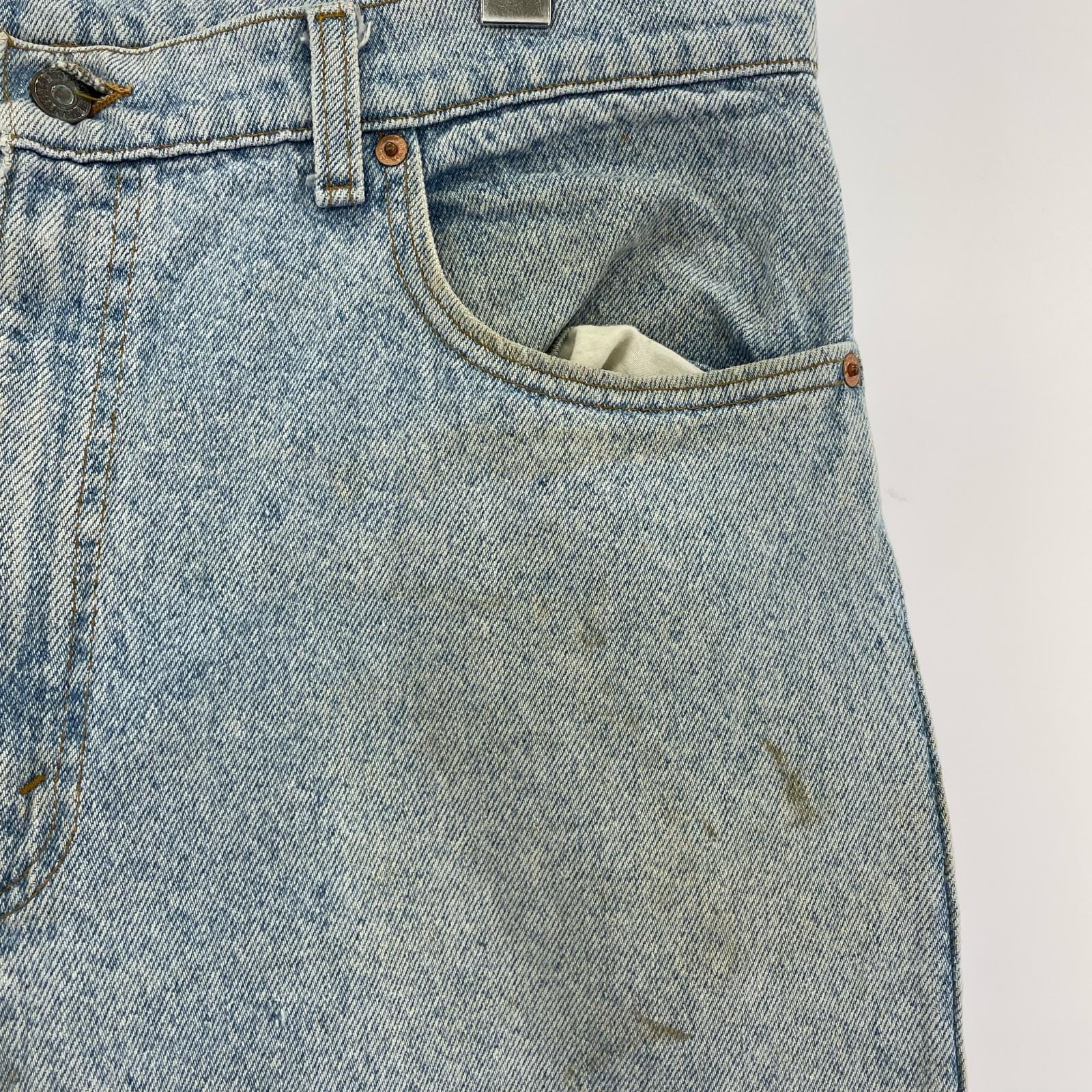 デニムパンツ 550 USA製 36 ブルー