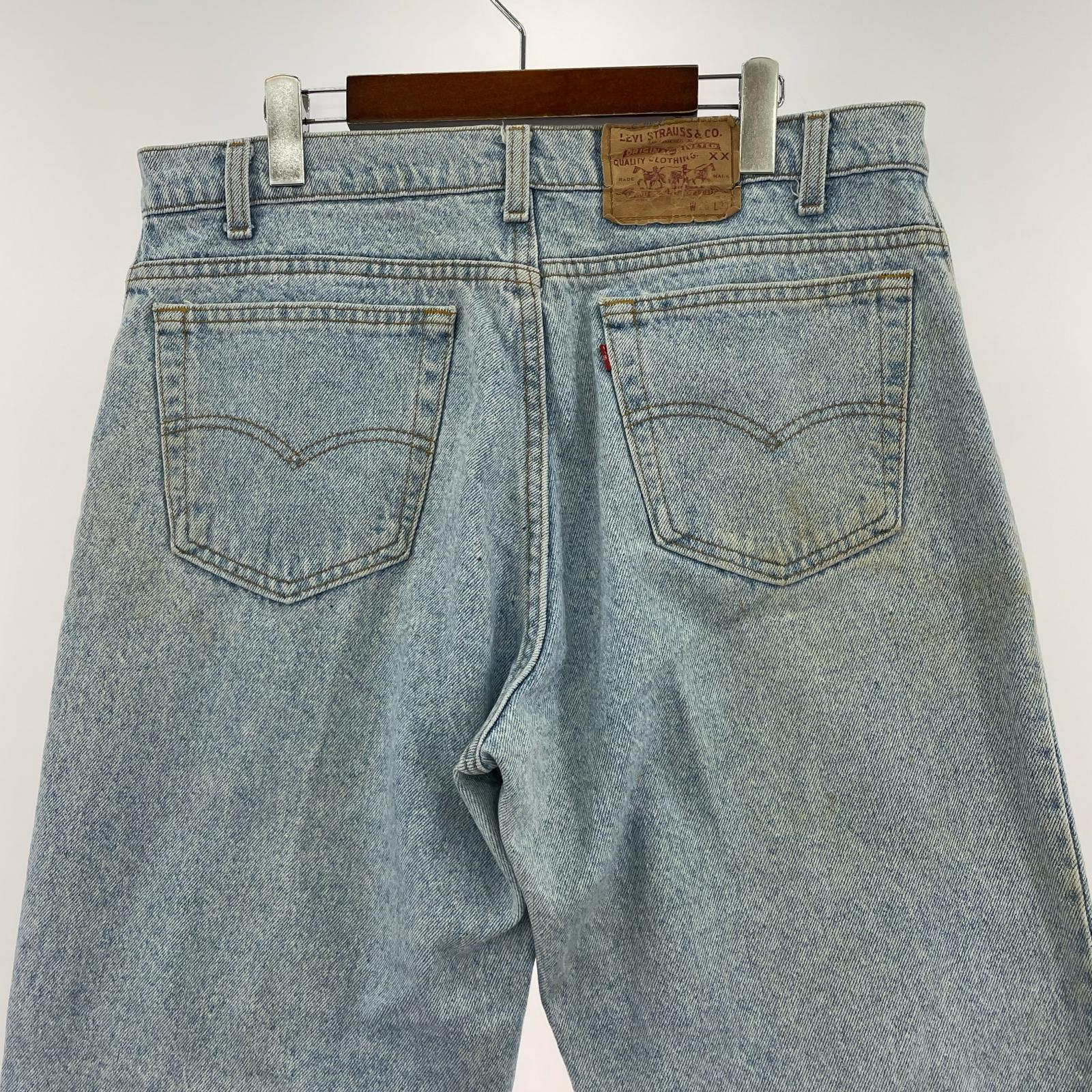 デニムパンツ 550 USA製 36 ブルー