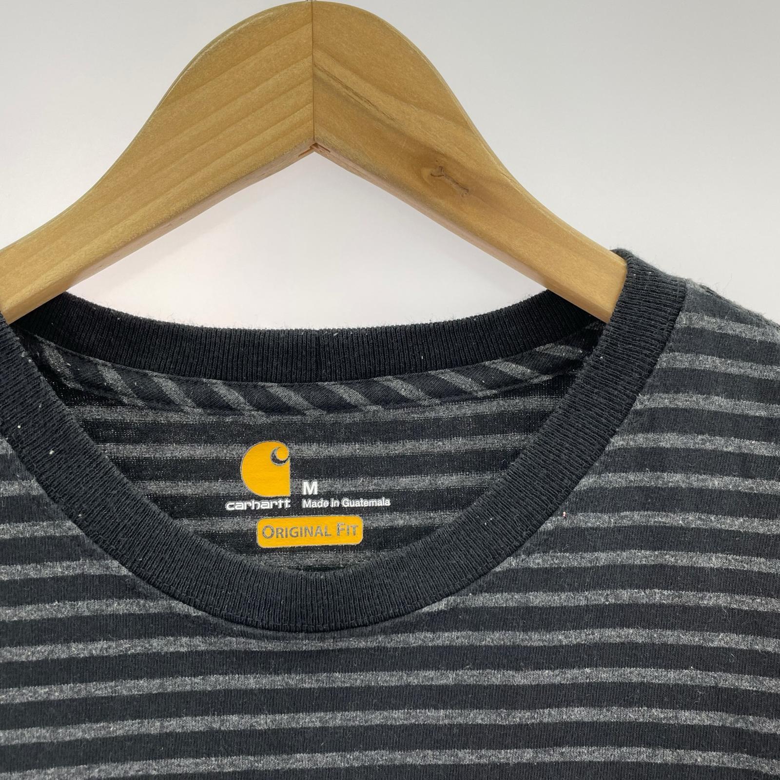 半袖Tシャツ Carhartt ボーダーS/Sカットソー (M)