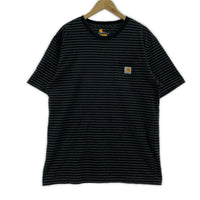 半袖Tシャツ Carhartt ボーダーS/Sカットソー (M)