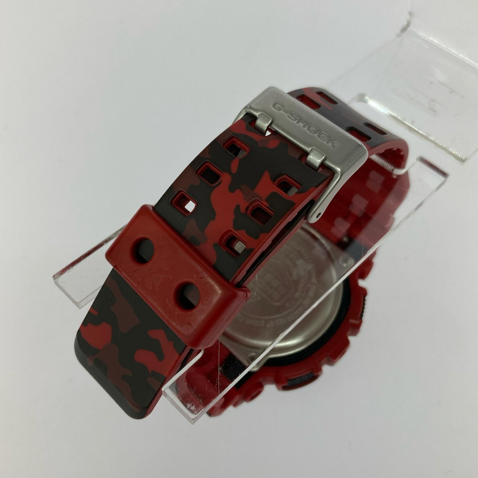 腕時計 GA-100CM 5081 QZ腕時計 レッド