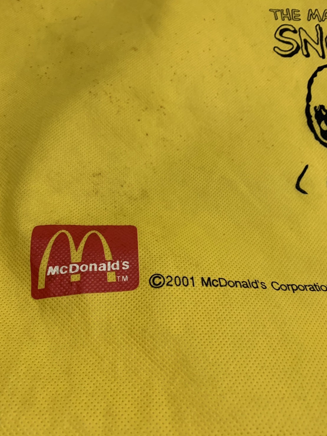 2001 マクドナルド スヌーピーコレクション フィギュア/グッズ