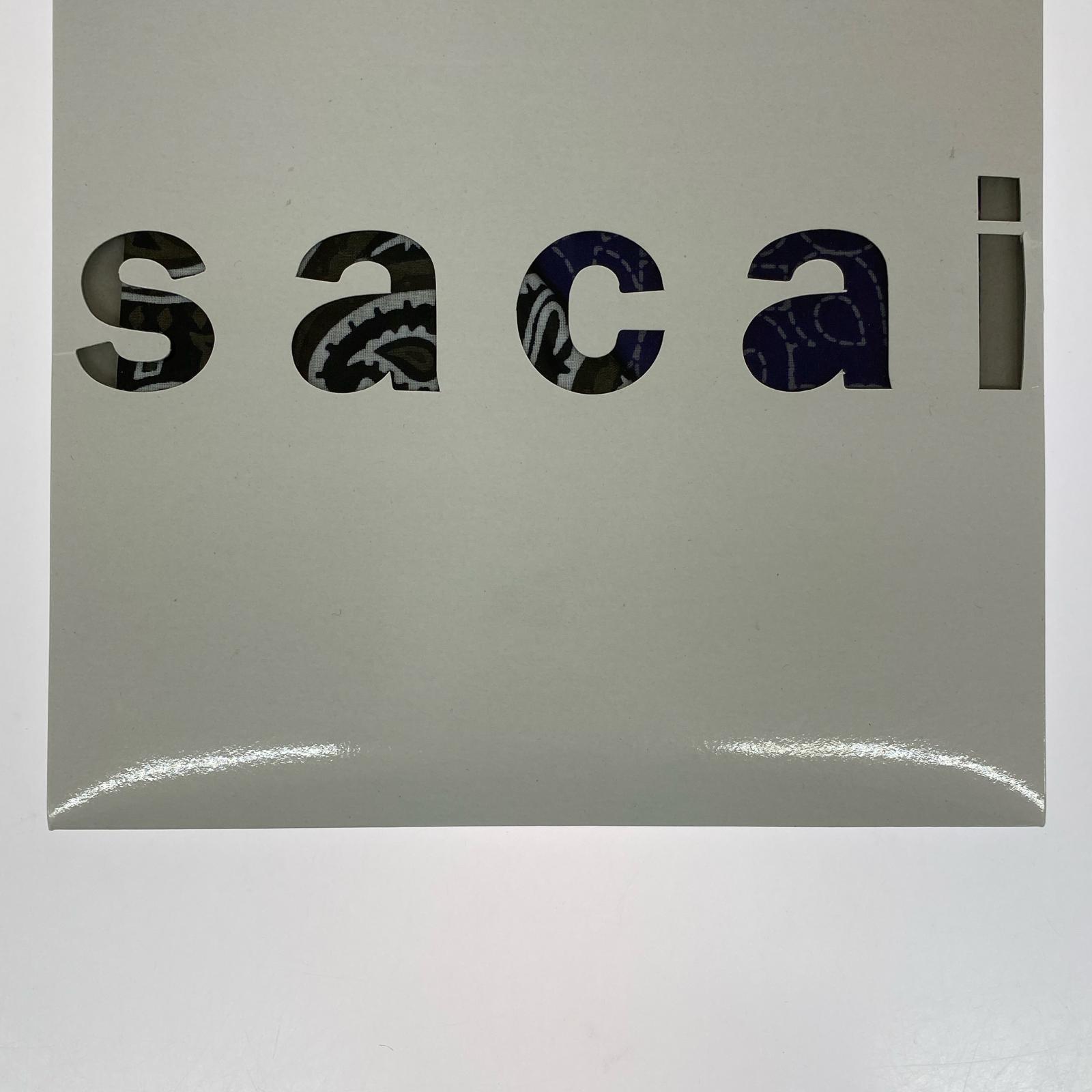 その他アクセサリー Sacai ホリデーコレクション ハンカチ2枚セット 22-0792S ペイズリー柄