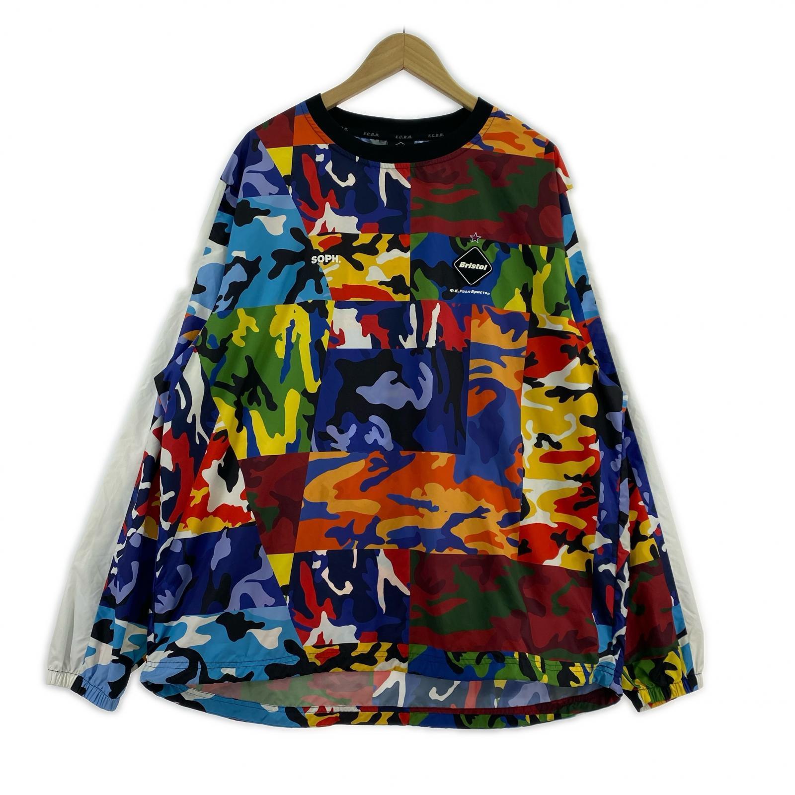 長袖Tシャツ 18ss L/S CAMOUFLAGE PISTE マルチカラー XL マルチカラー