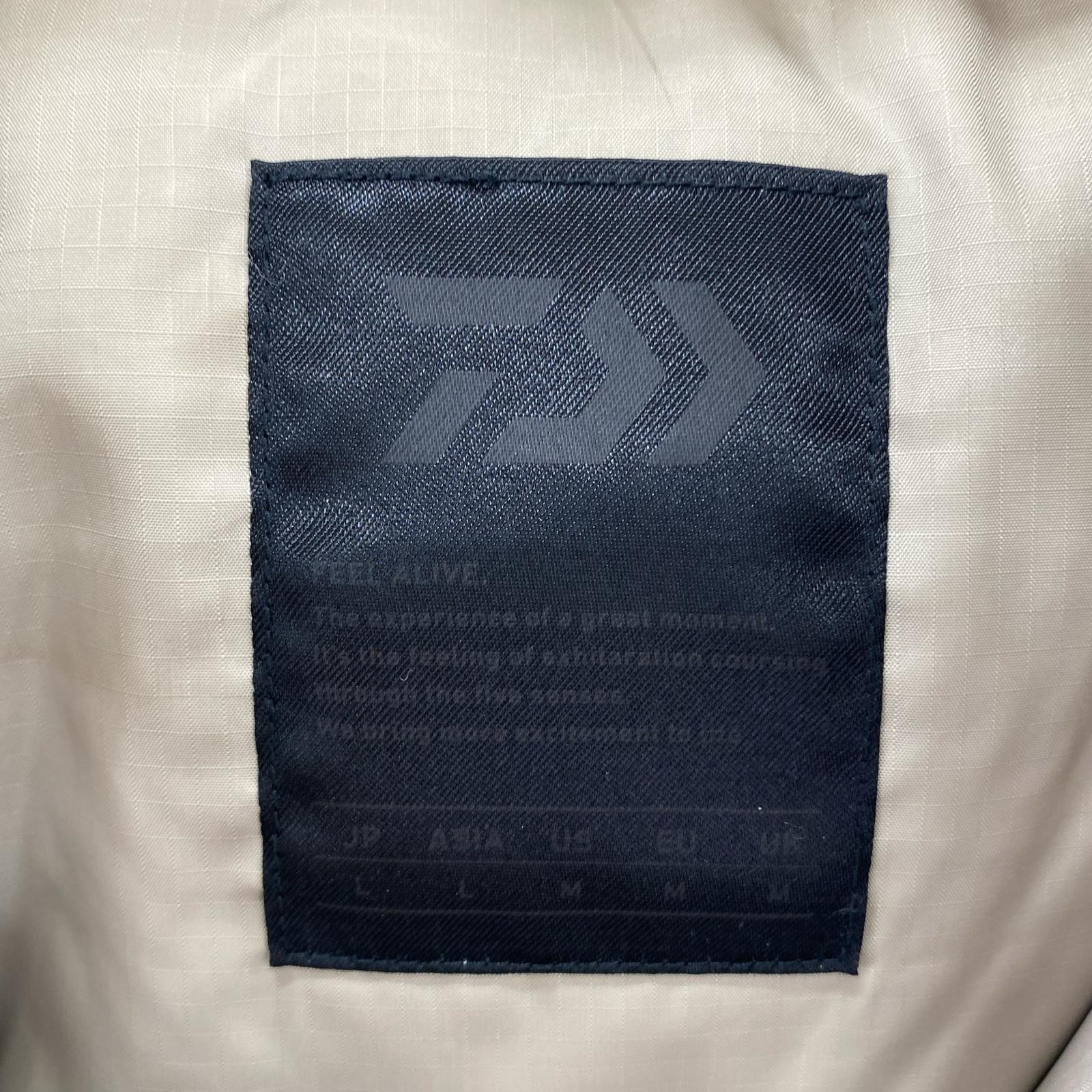ダウンジャケット DAIWA PIER39 TECH TRANSFORM MOUNTAIN DOWN JACKET L ブラック×ベージュ BW-25023W L ブラック