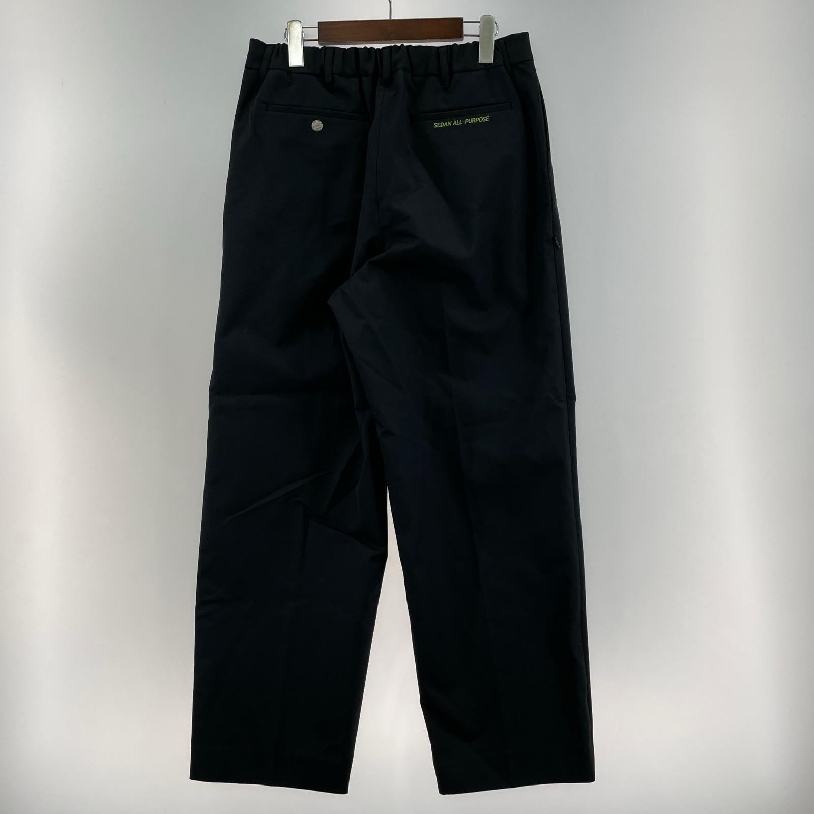 パンツ SEDAN ALL-PURPOSE 24AW Ventilation スラックス XL SD24F-PT07 ブラック
