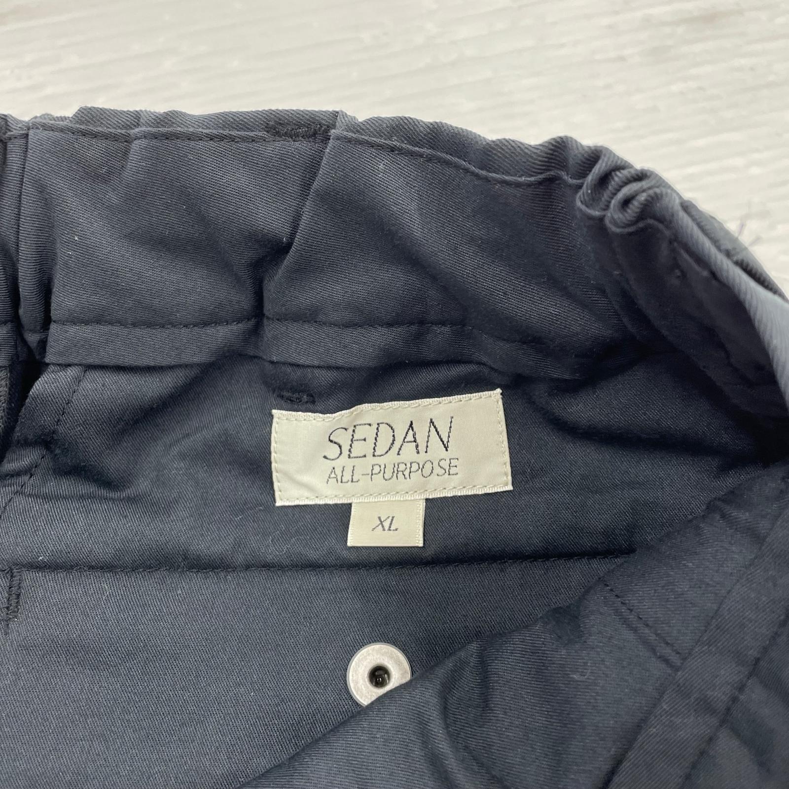 パンツ SEDAN ALL-PURPOSE 24AW Ventilation スラックス XL SD24F-PT07 ブラック