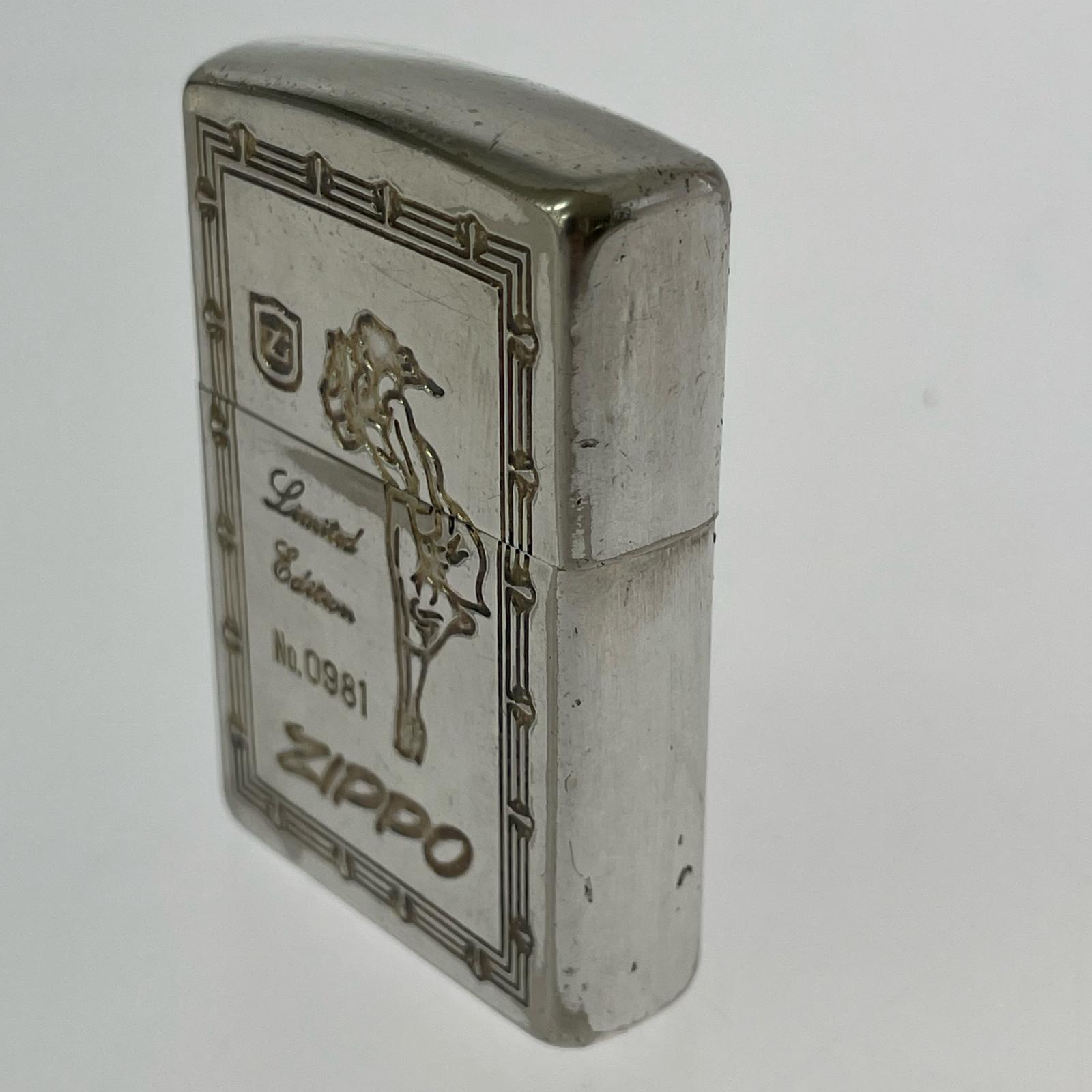 ライター ZIPPO WIDINDY NO.0981 シルバー