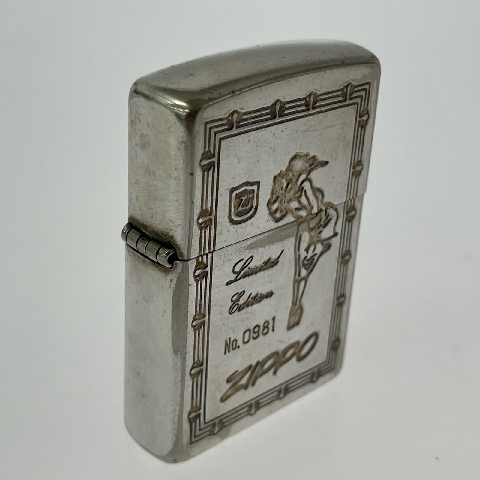 ライター ZIPPO WIDINDY NO.0981 シルバー
