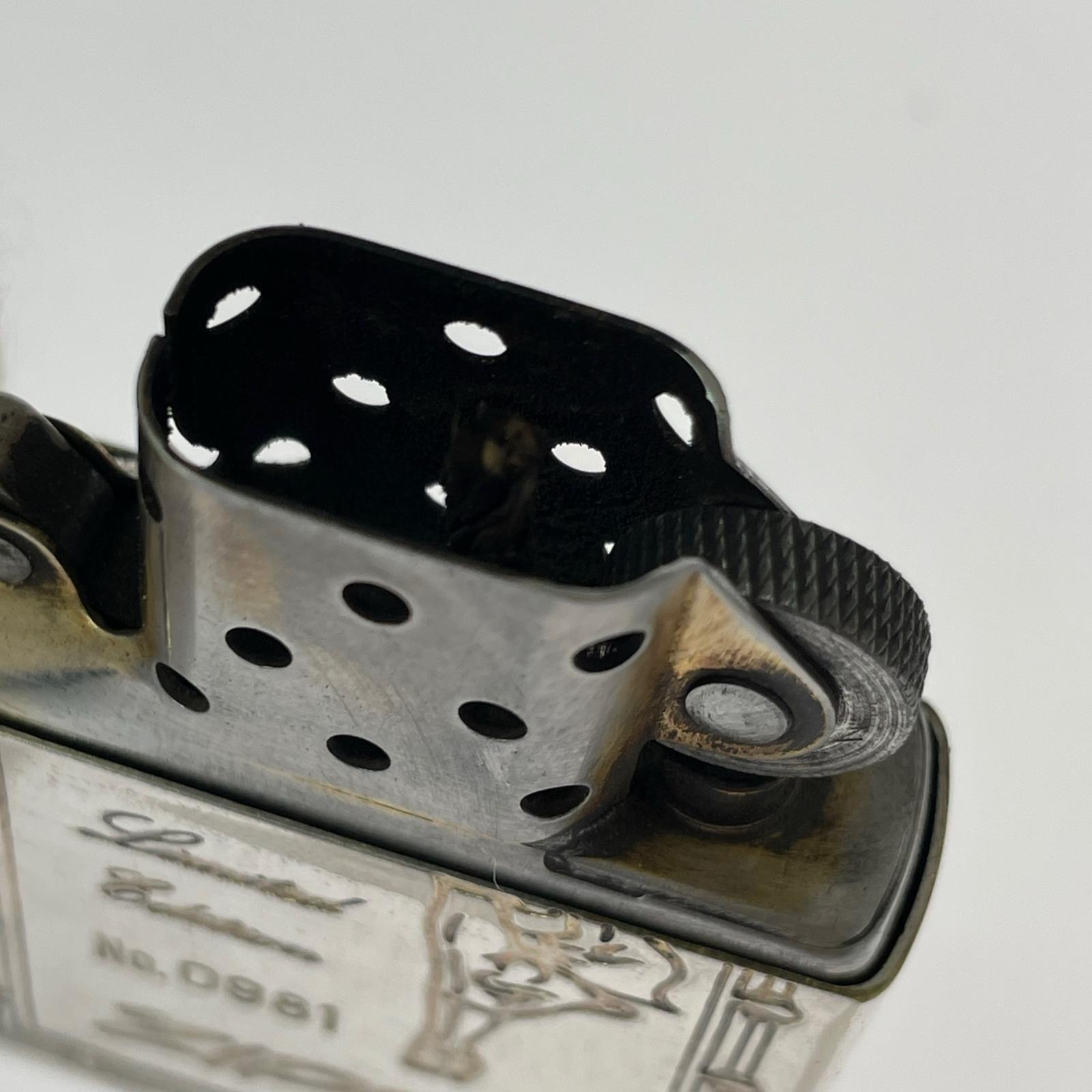 ライター ZIPPO WIDINDY NO.0981 シルバー