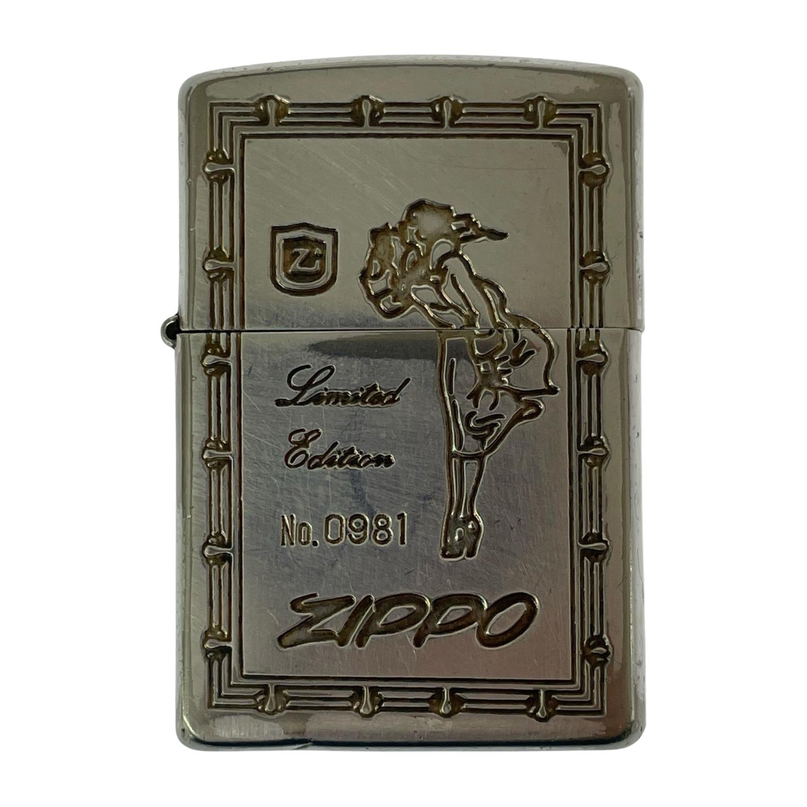 ライター ZIPPO WIDINDY NO.0981 シルバー
