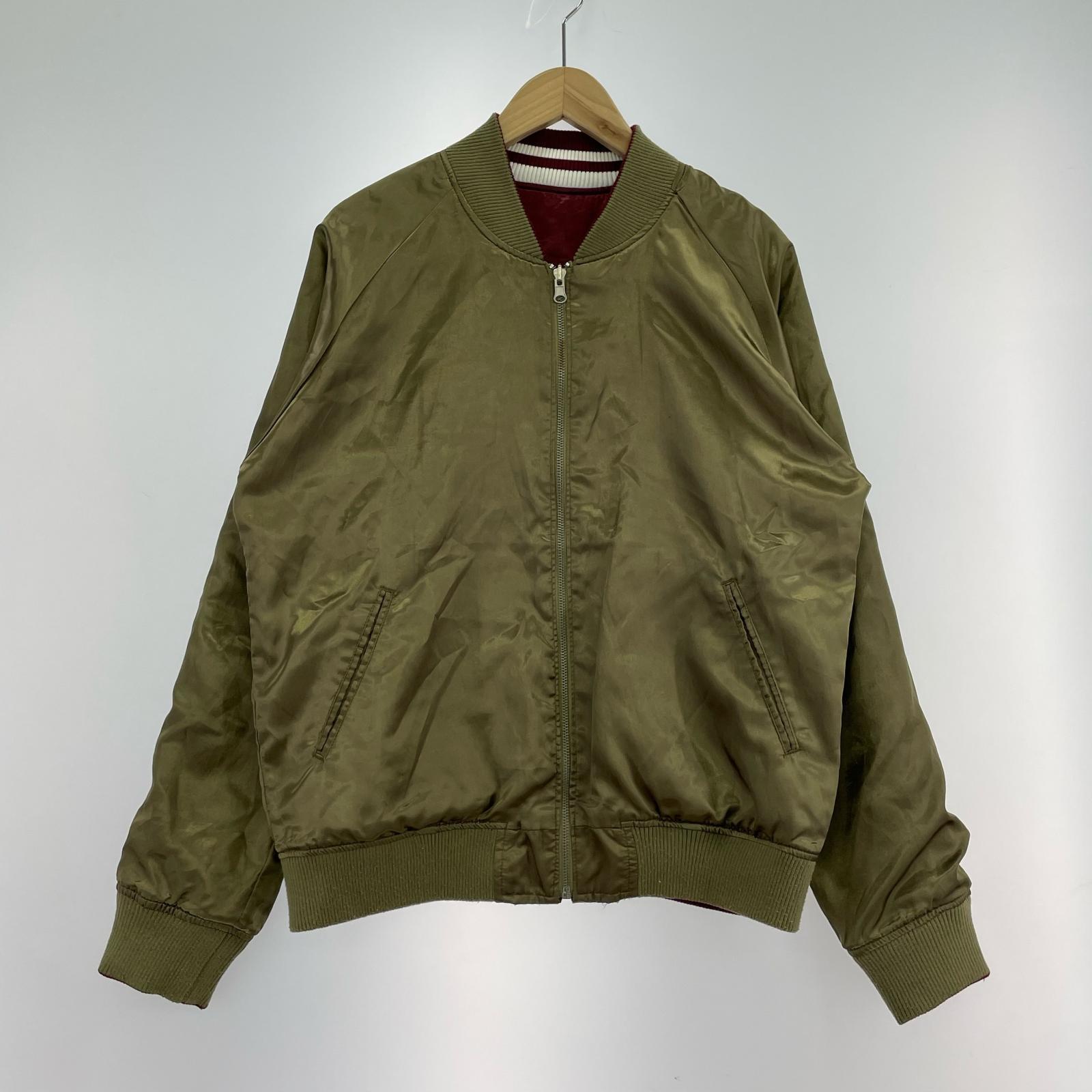 ジャケット UP START TOKYO スカジャン レッド L