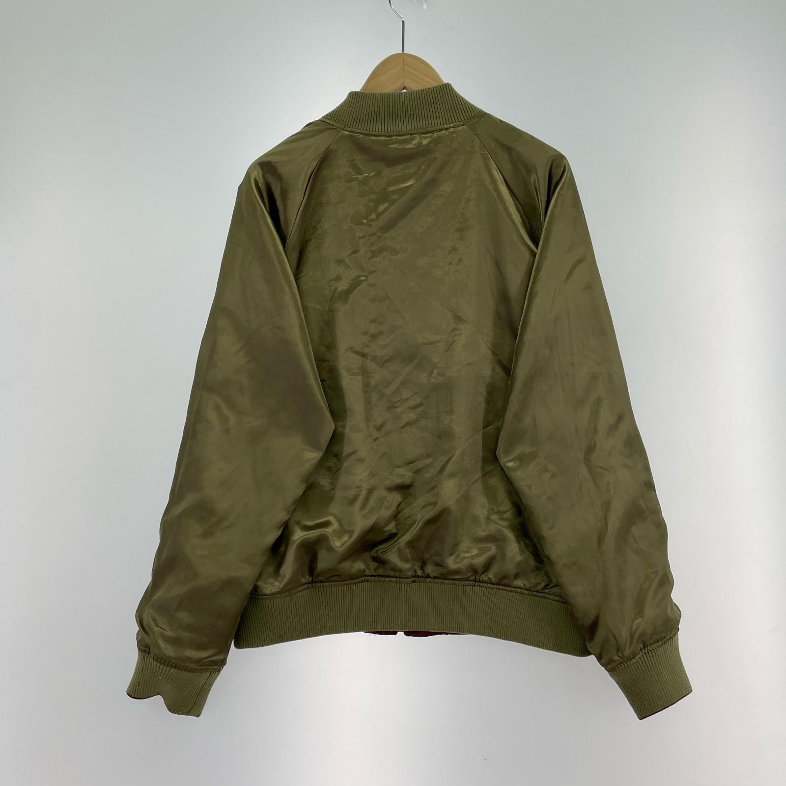 ジャケット UP START TOKYO スカジャン レッド L