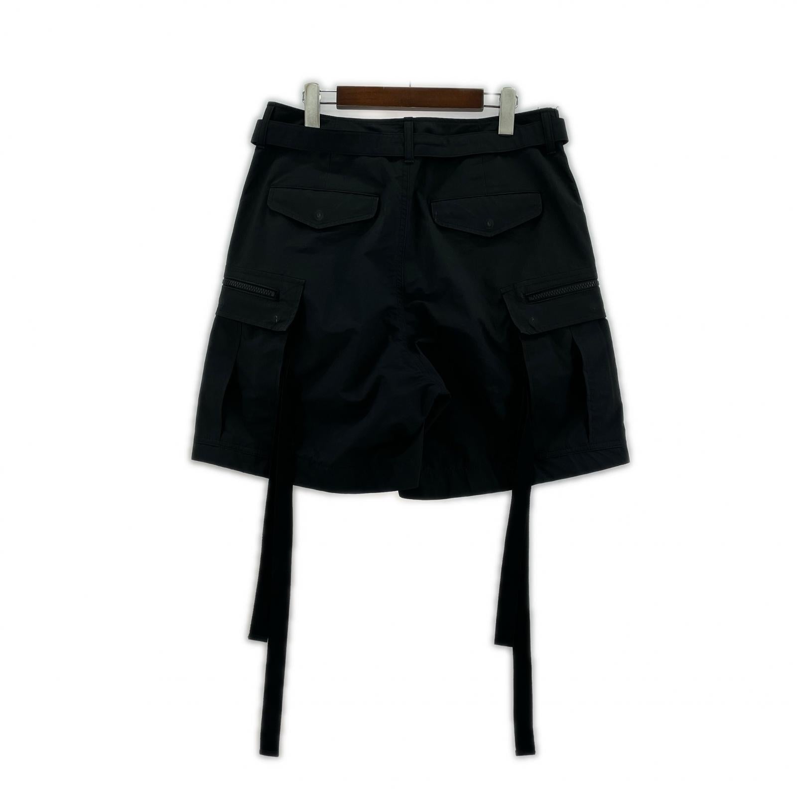 ショートパンツ 24SS Matte Taffeta Shorts ブラック (2) 2 ブラック