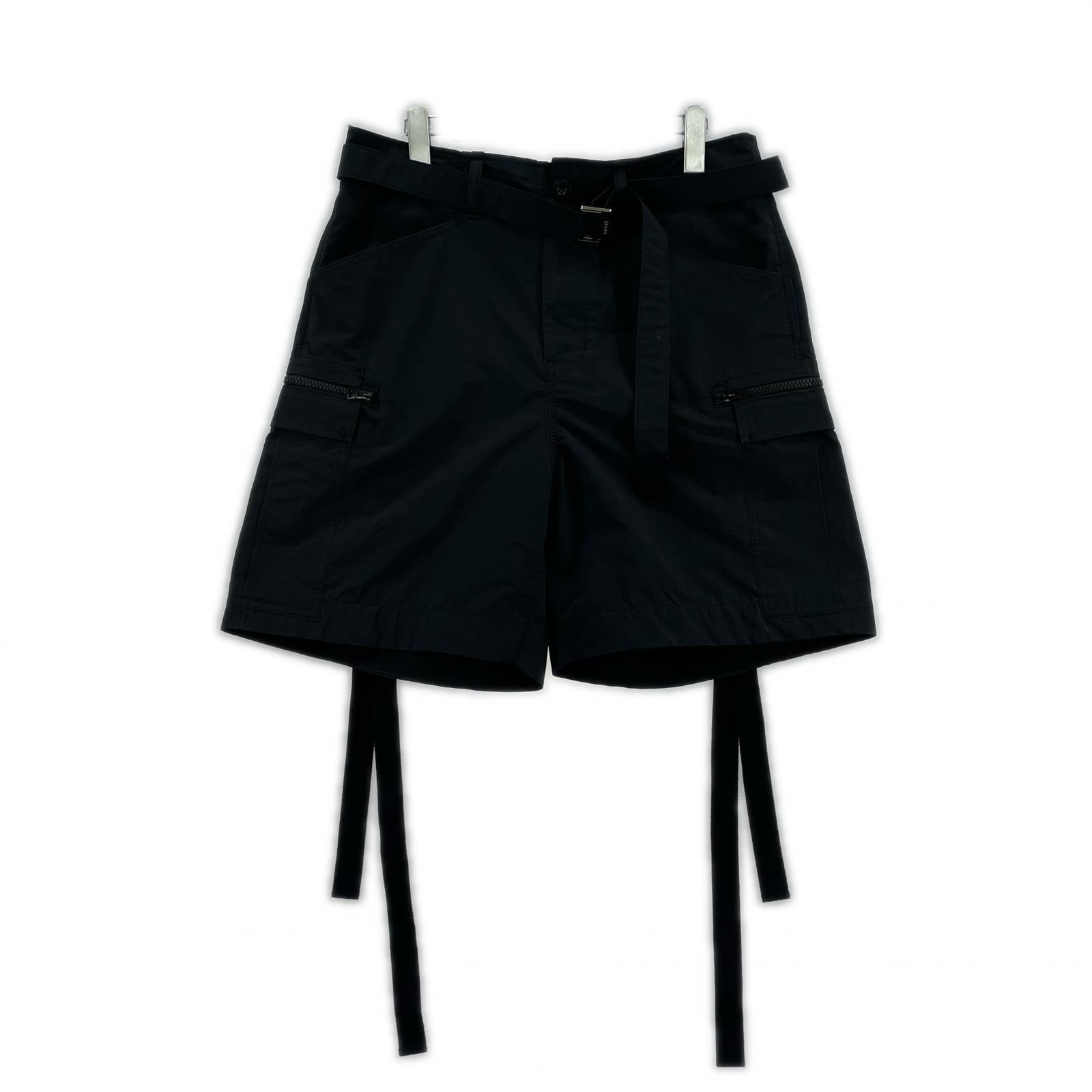 ショートパンツ 24SS Matte Taffeta Shorts ブラック (2) 2 ブラック