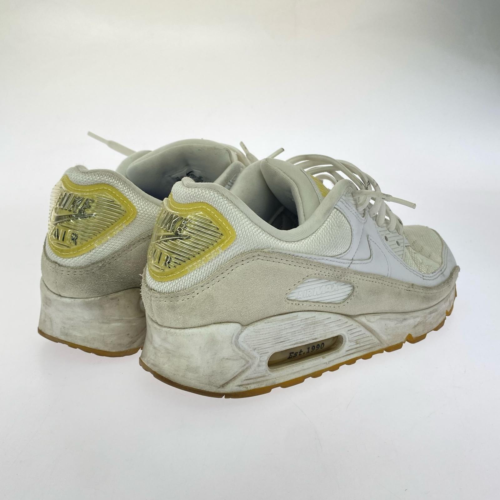 スニーカー NIKE AIR MAX 90 SE SUMMIT WHITE/白 28cm (US10 UK9 1/2 EU46) ホワイト