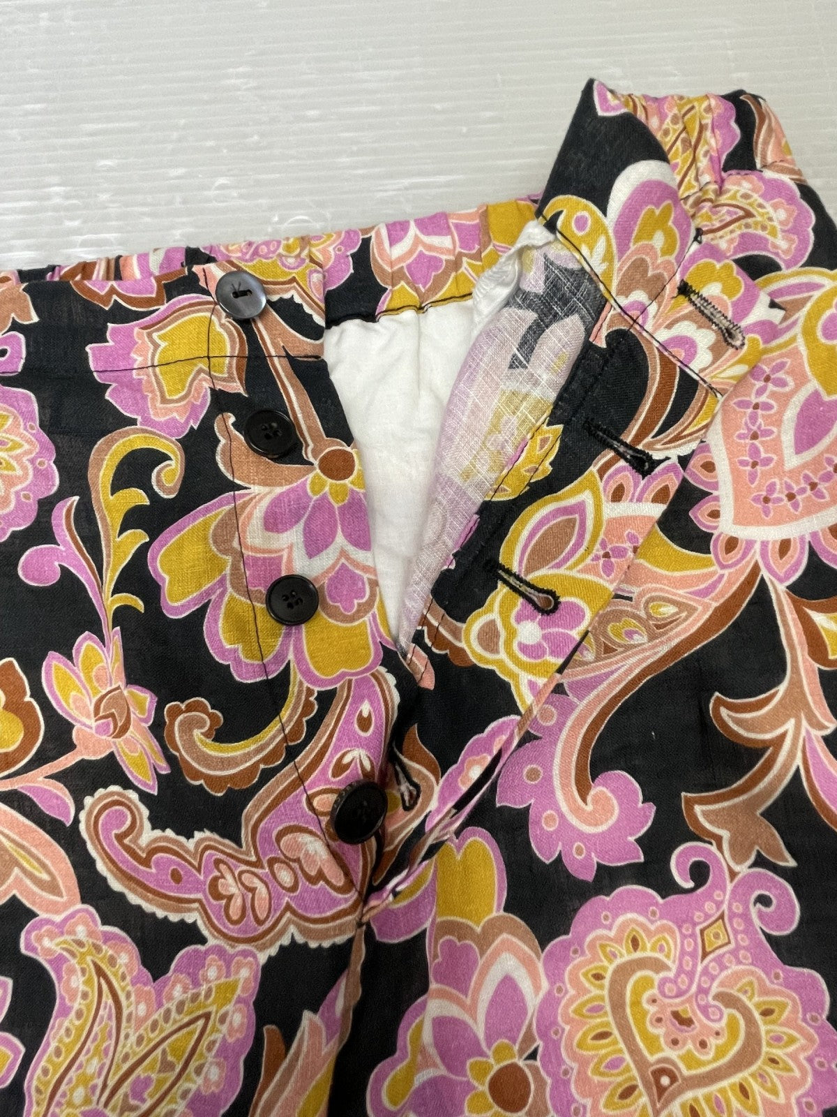 GUCCI ペイズリー柄リネンショーツ 44