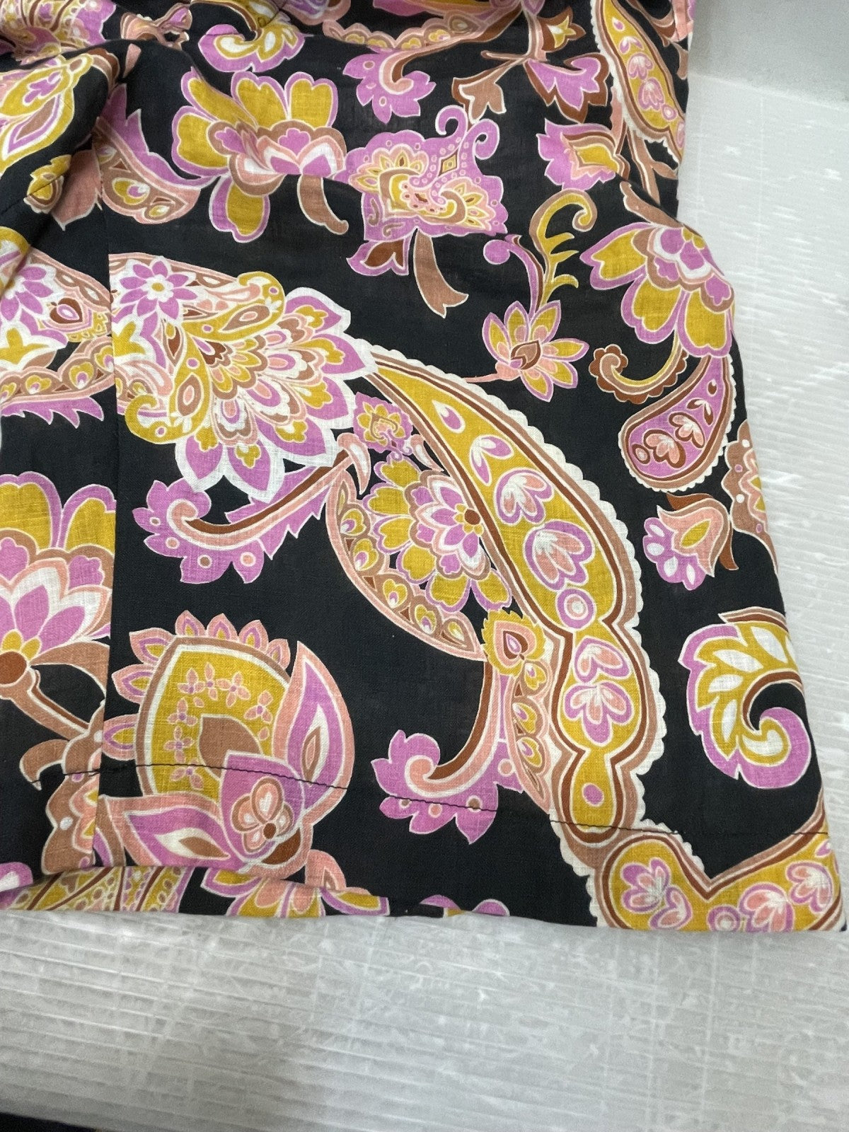 GUCCI ペイズリー柄リネンショーツ 44
