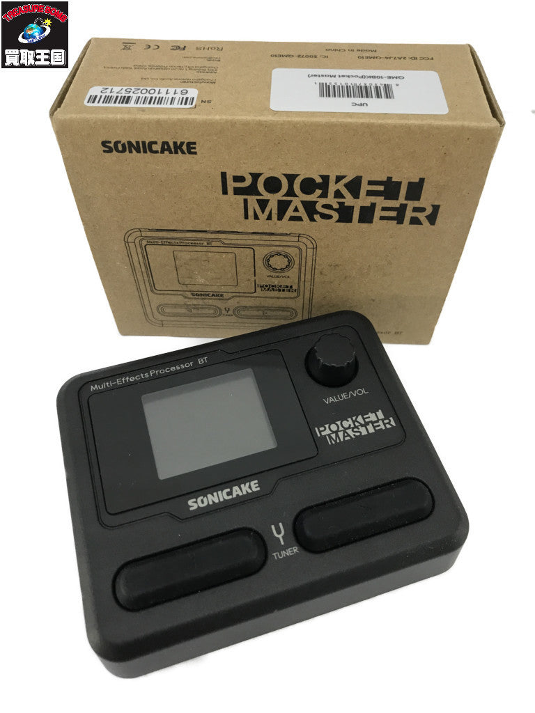 SONICAKE POKET MASTER エフェクター