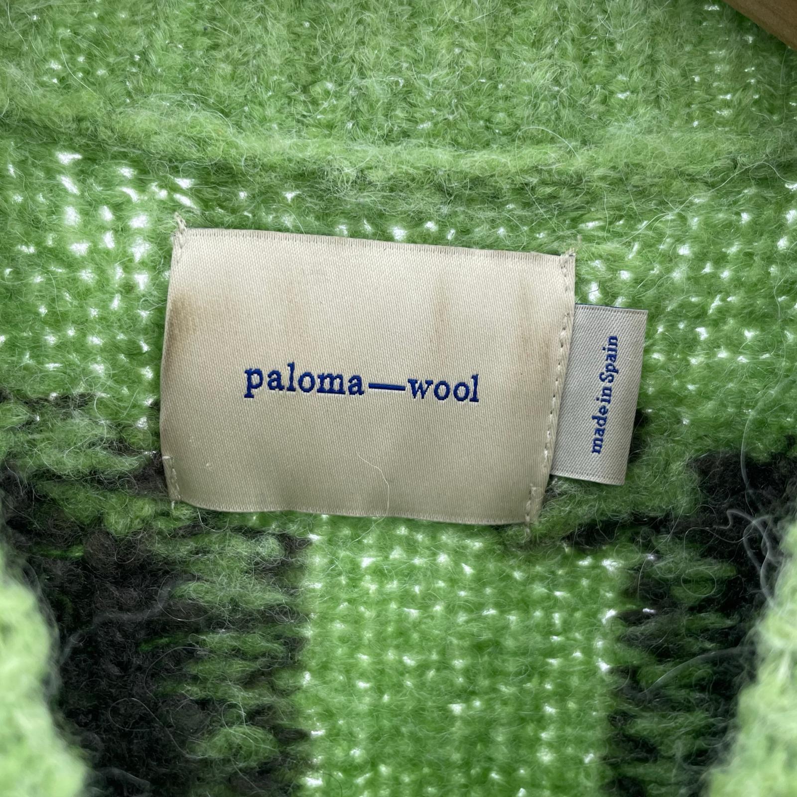 ニット PALOMA WOOL ニット GRN M グリーン