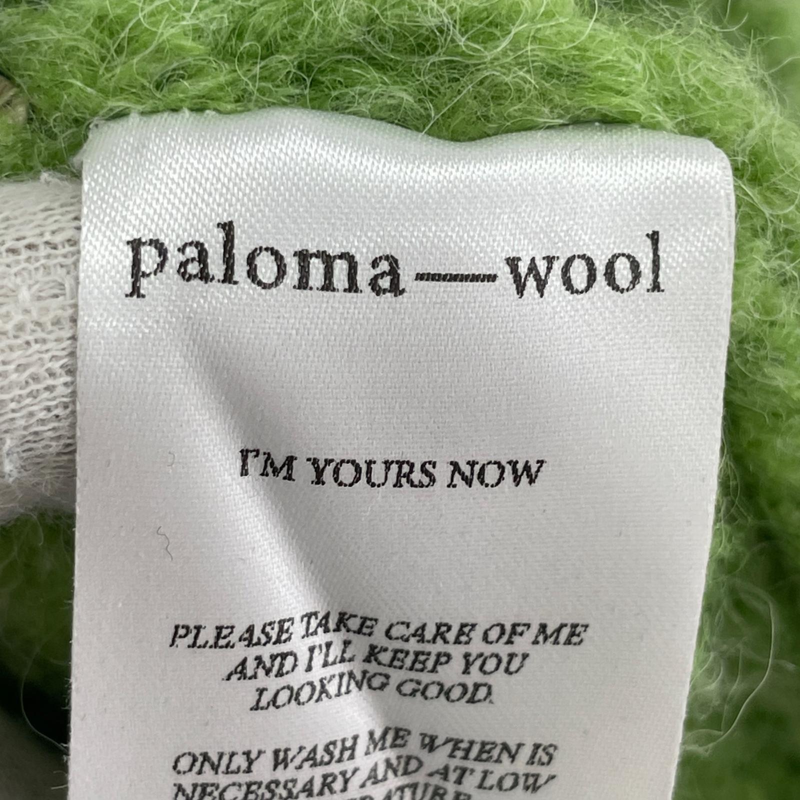 ニット PALOMA WOOL ニット GRN M グリーン