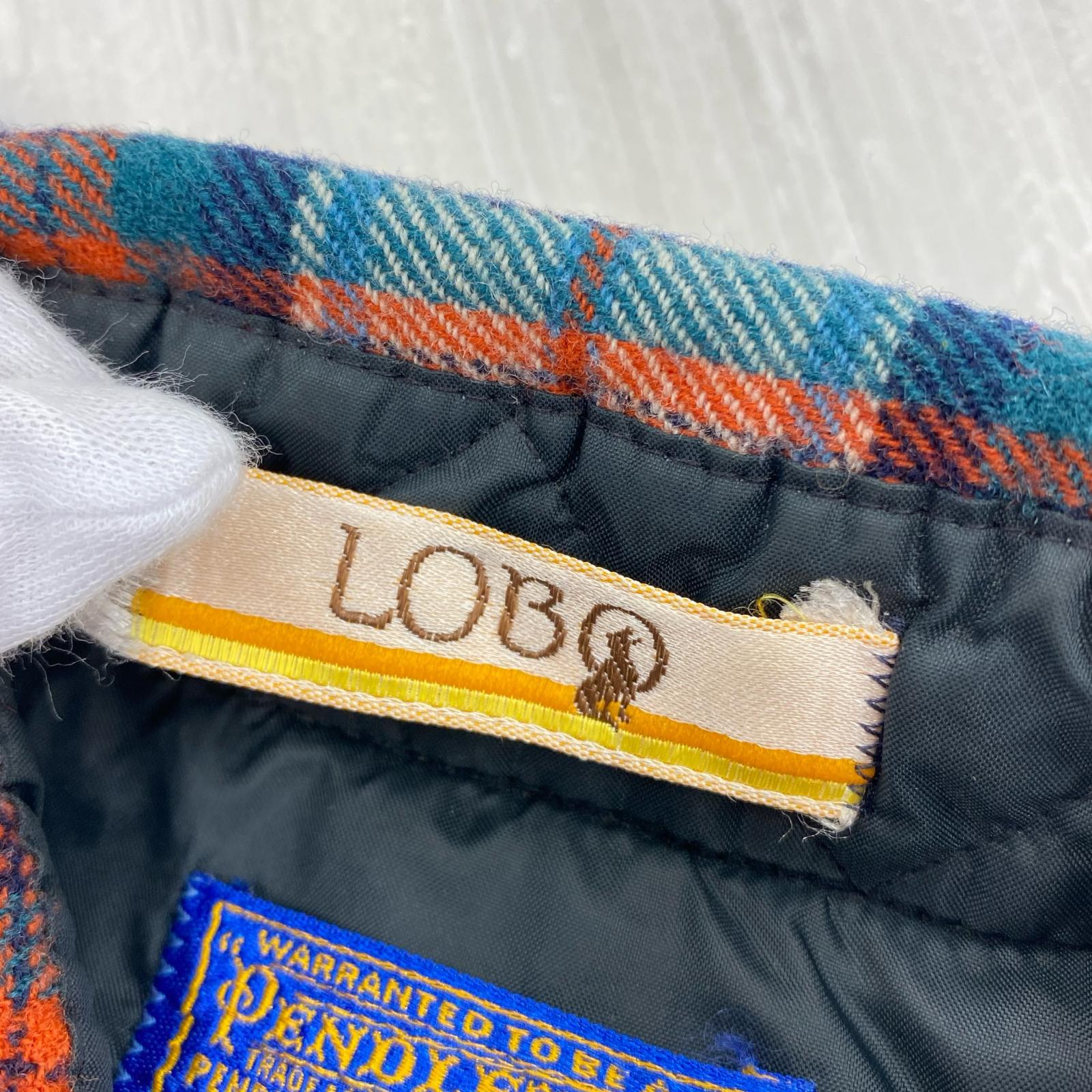 長袖シャツ 70s PENDLETON USA製 チェックウールシャツ 赤緑 (M) M