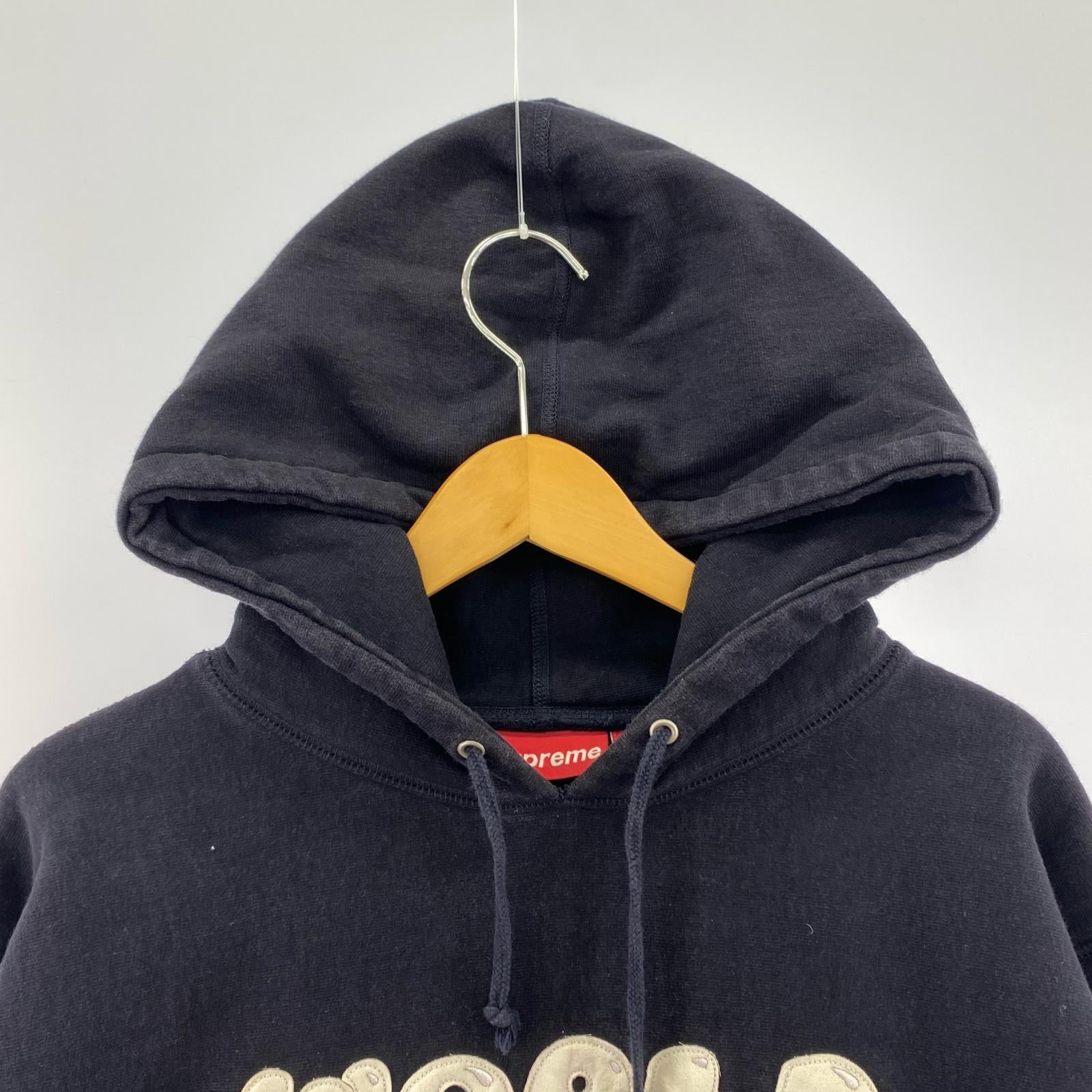 パーカー Supreme 04AW World Famous Hooded Sweatshirt XL 黒 ブラック