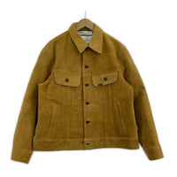 その他アウター 21AW suede leather jacket S ブラウン