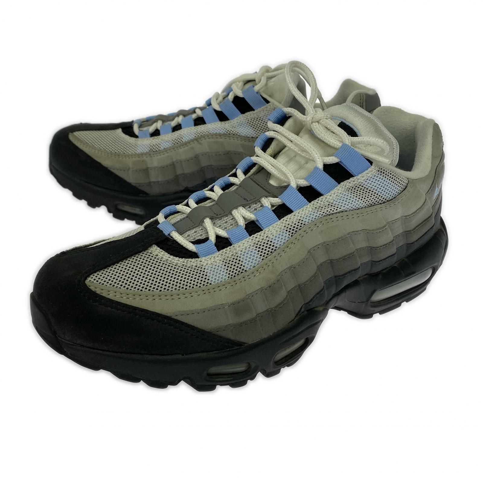 スニーカー AIR MAX 95 BLACK ALUMINUM/CD1529-001 28cm (US10 UK9 1/2 EU46) グレー