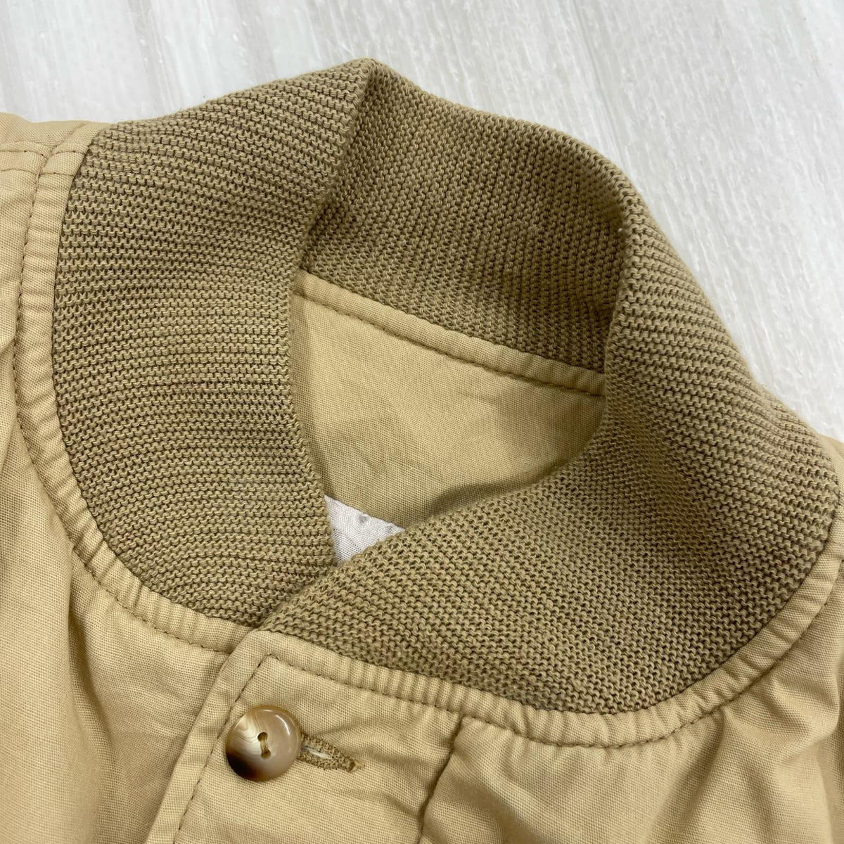 ジャケット 70s〜80s Catalina Varsity カップショルダージャケット 44 ベージュ
