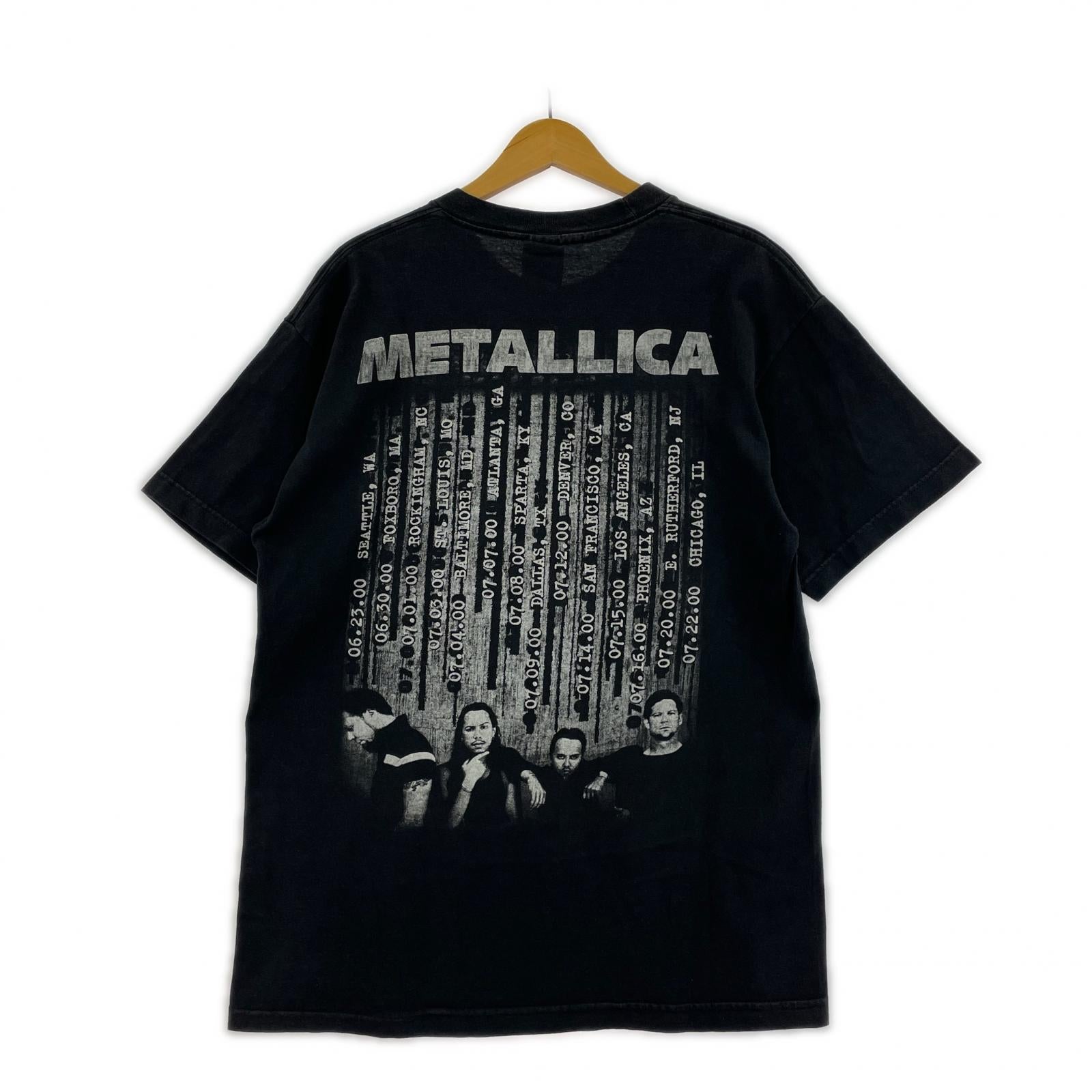 半袖Tシャツ 90s METALLICA S/STee 黒 L L ブラック