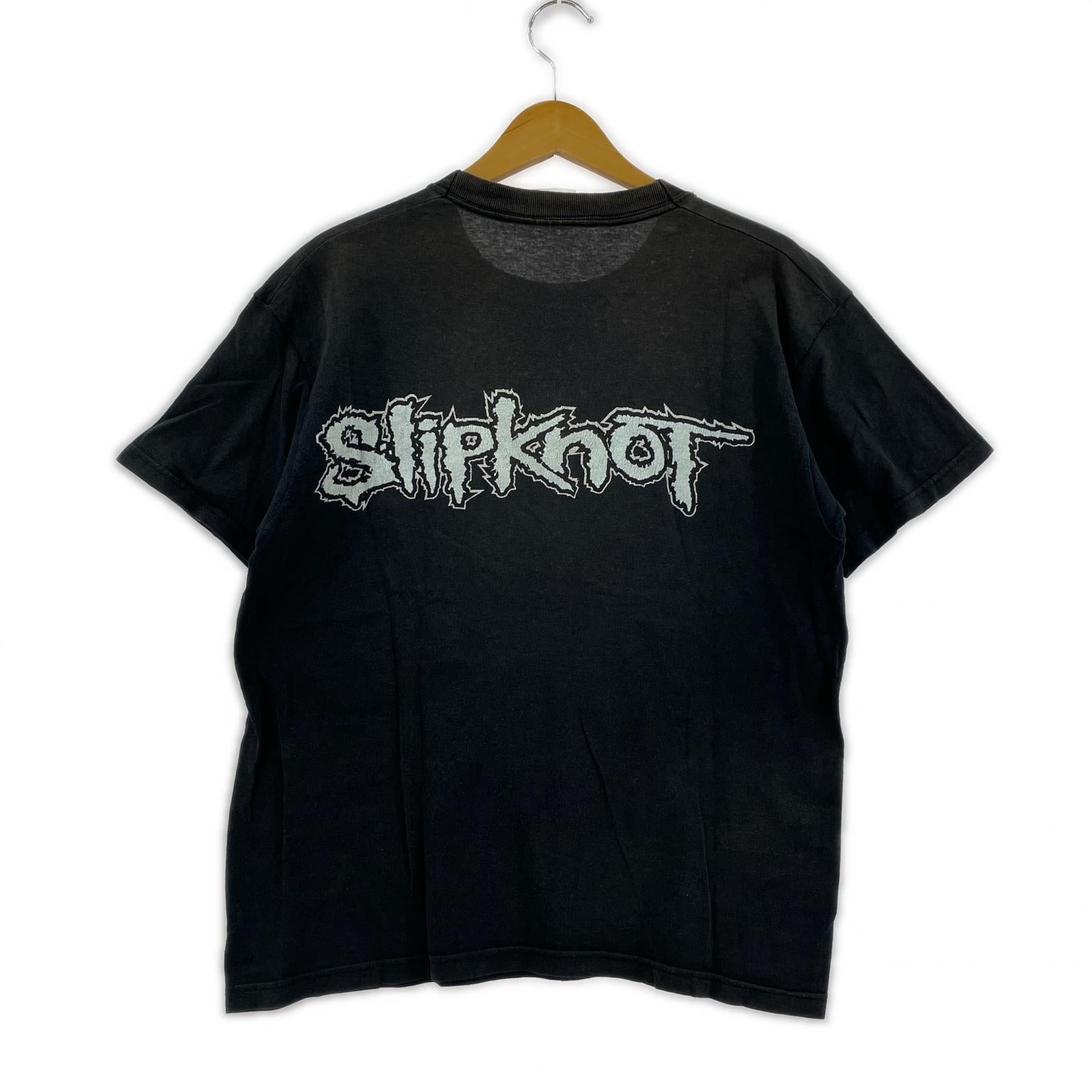 半袖Tシャツ 01年 SlipKnot IOWA 黒 ブラック